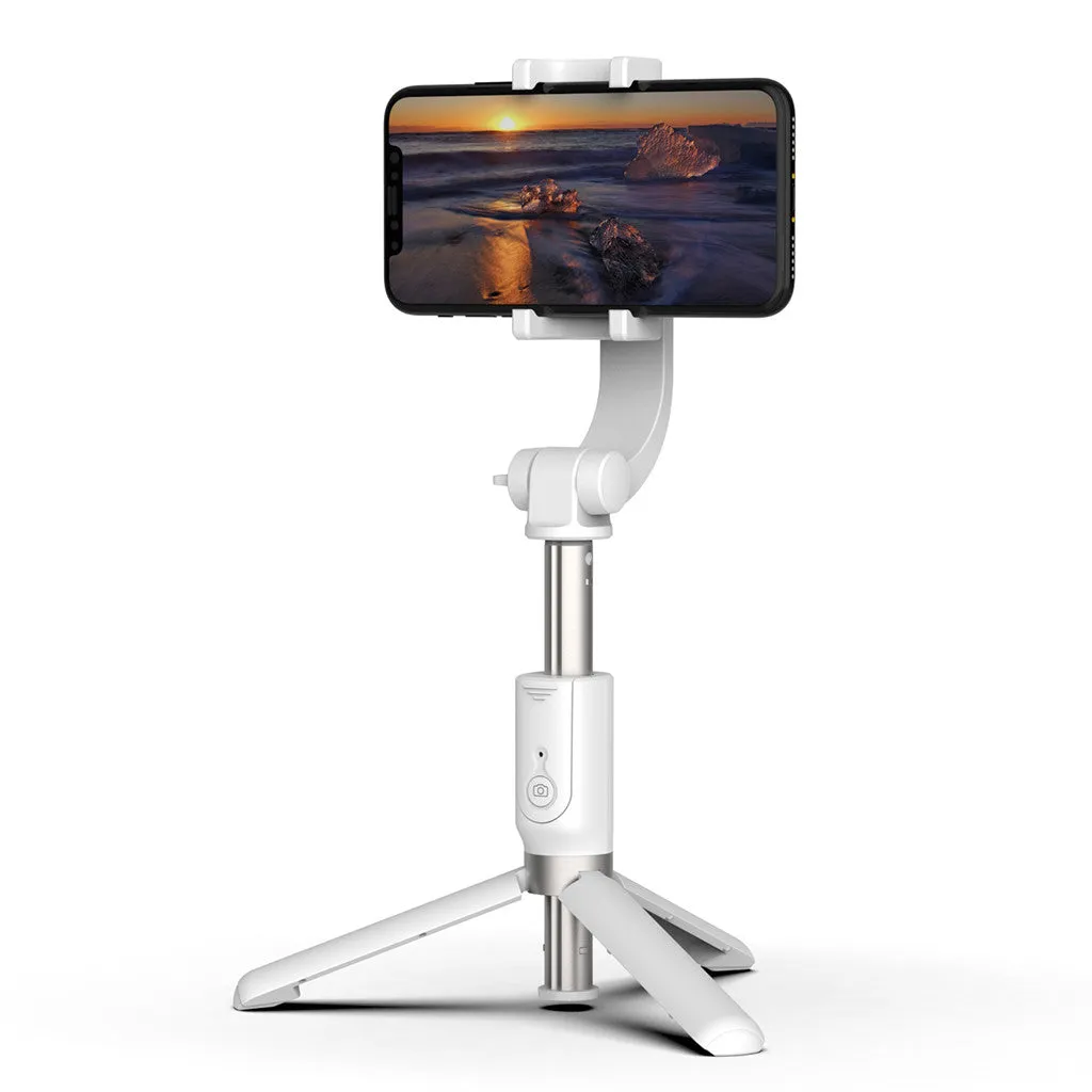 1-Axis Gimbal Stabilizer for Smartphones with Built-in Remote