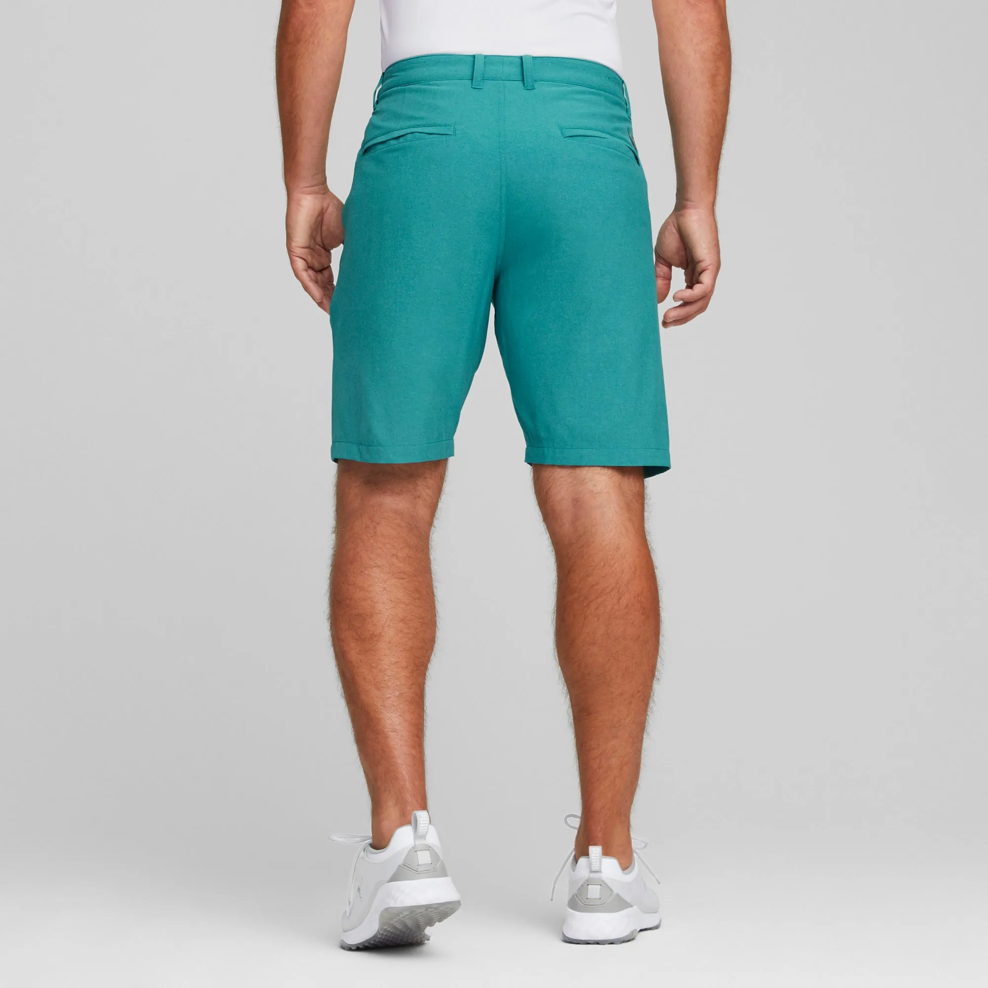 101 North 9" Golf Shorts | Green Lagoon Heather