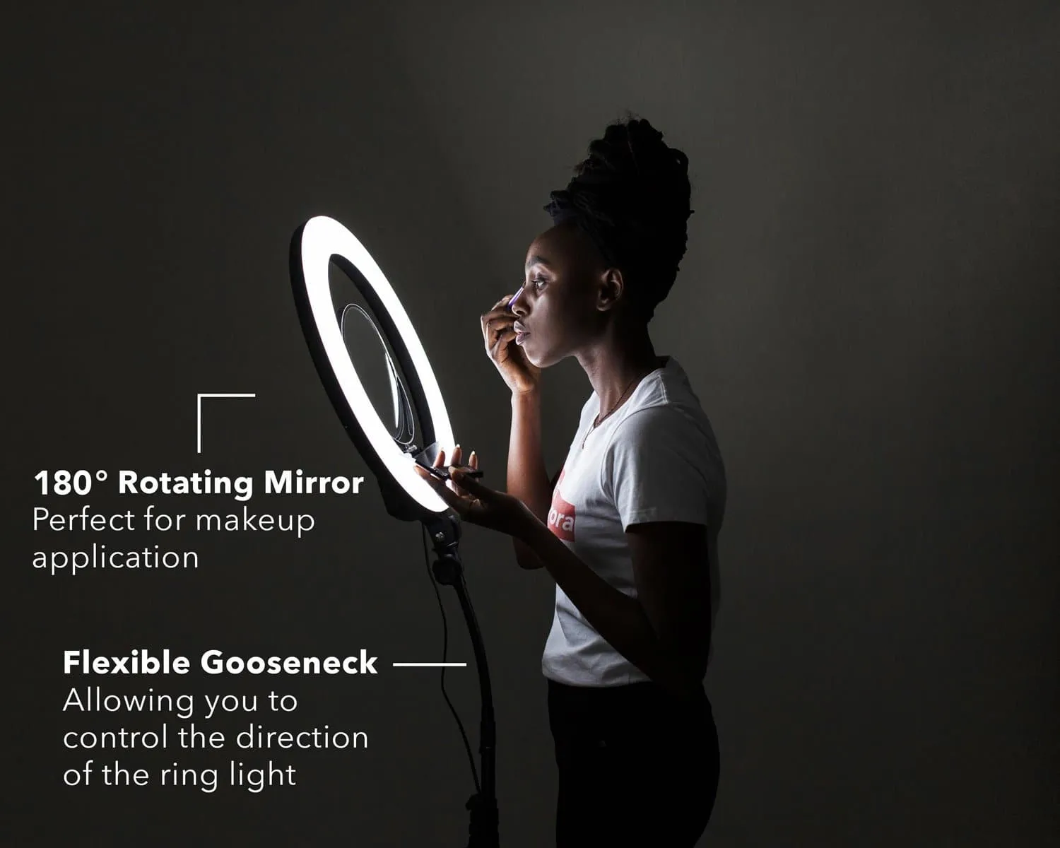 18" LED Pro Ring Light - Diamond Luxe II (Disc)