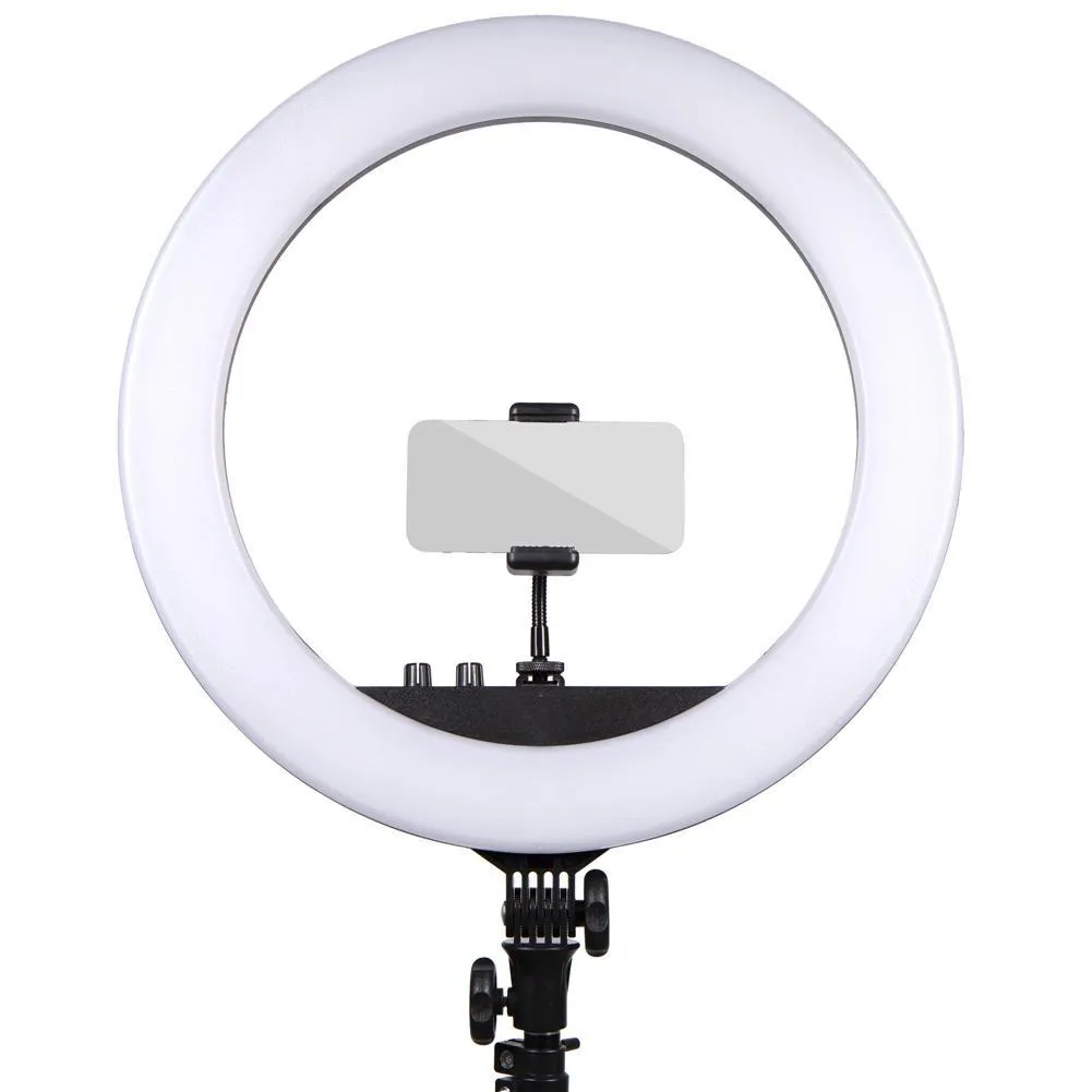 18" LED Pro Ring Light - Diamond Luxe II (Disc)