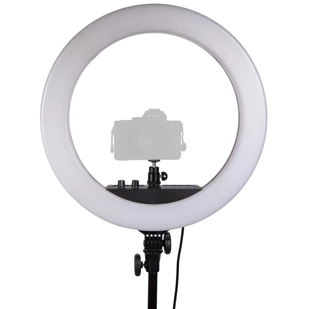 18" LED Pro Ring Light - Diamond Luxe II (Disc)