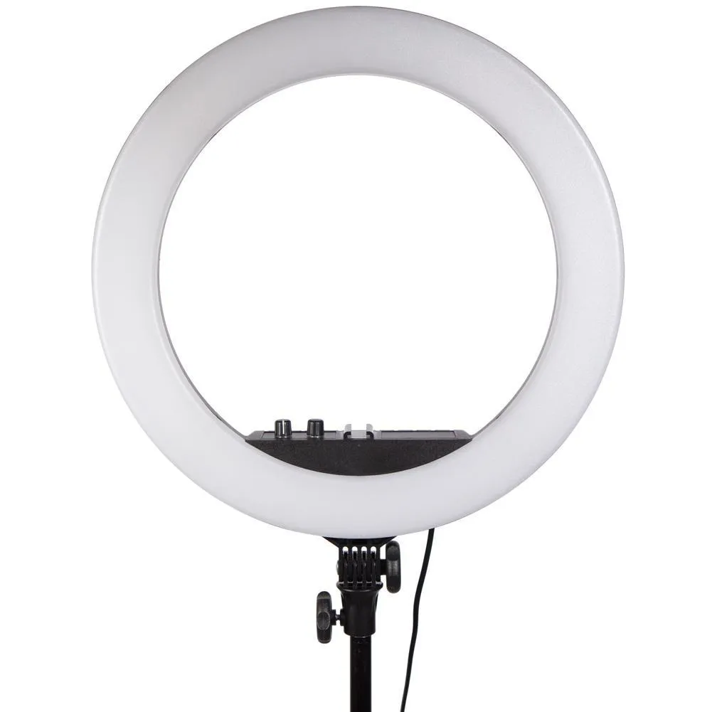 18" LED Pro Ring Light - Diamond Luxe II (Disc)