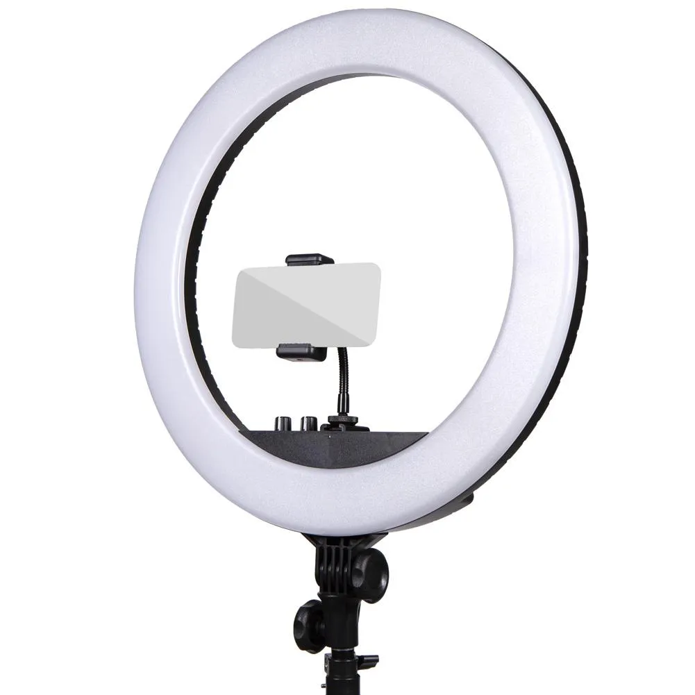 18" LED Pro Ring Light - Diamond Luxe II (Disc)