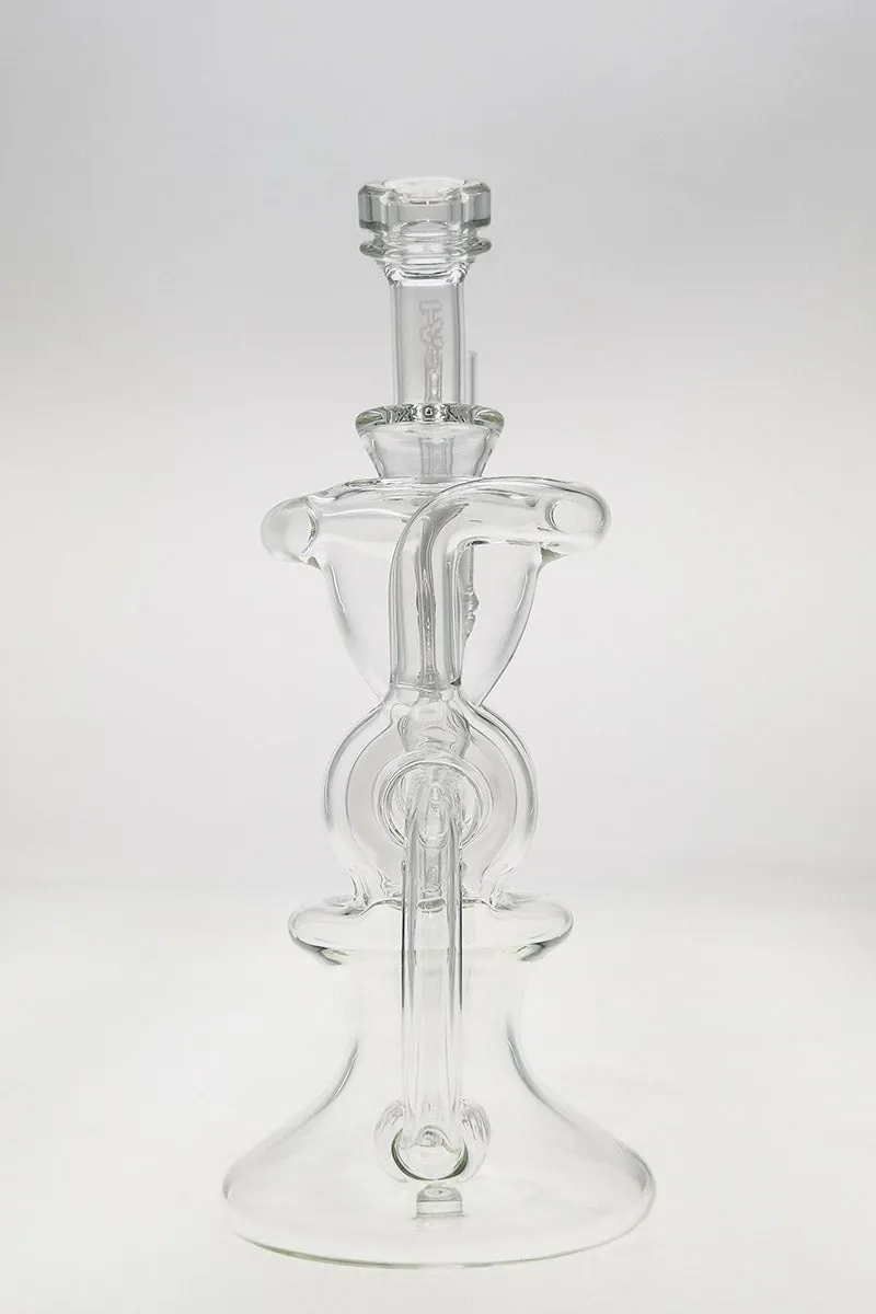 8.75" Twin Arm Super Slit Donut Wormhole Recycler Rig