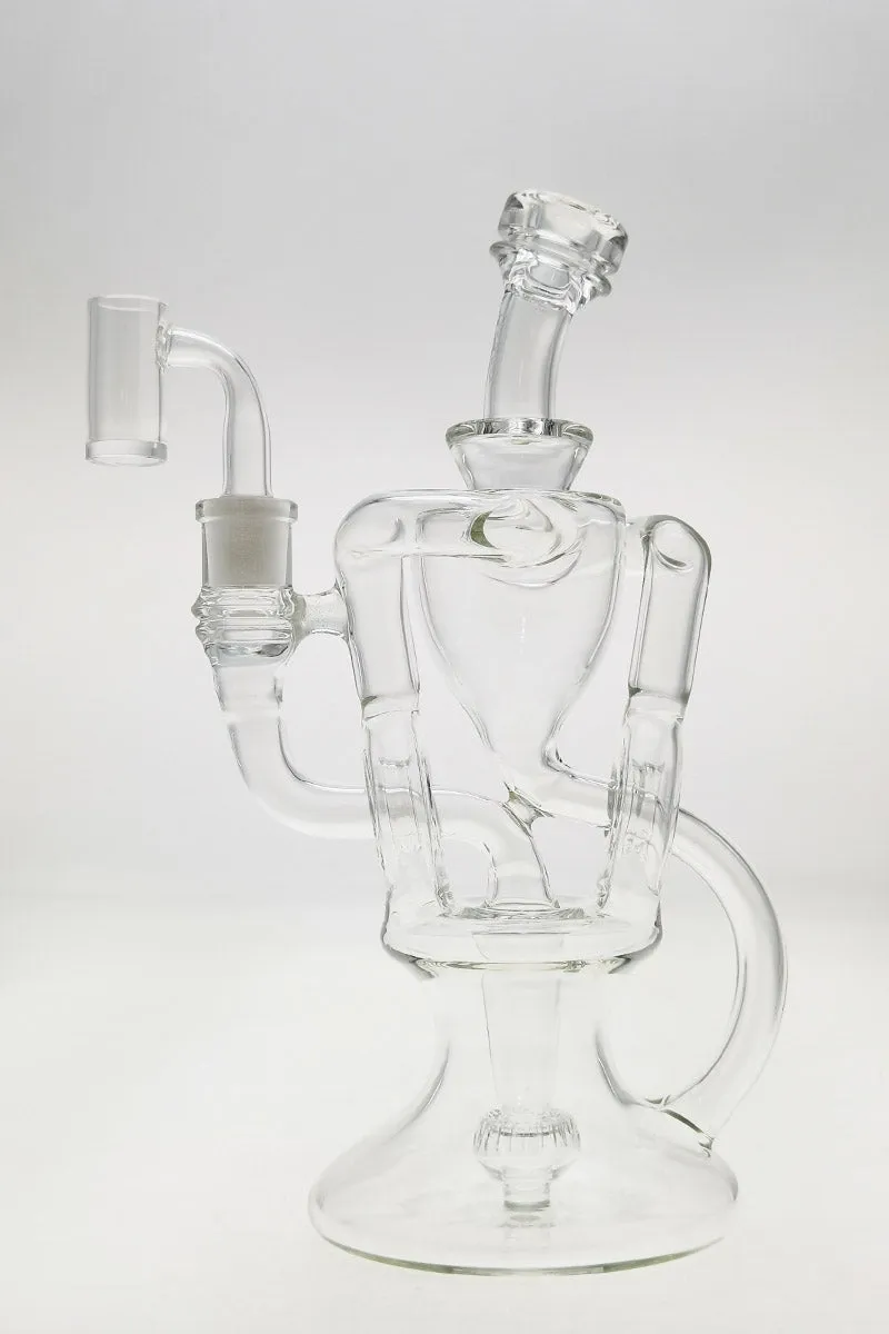 8.75" Twin Arm Super Slit Donut Wormhole Recycler Rig