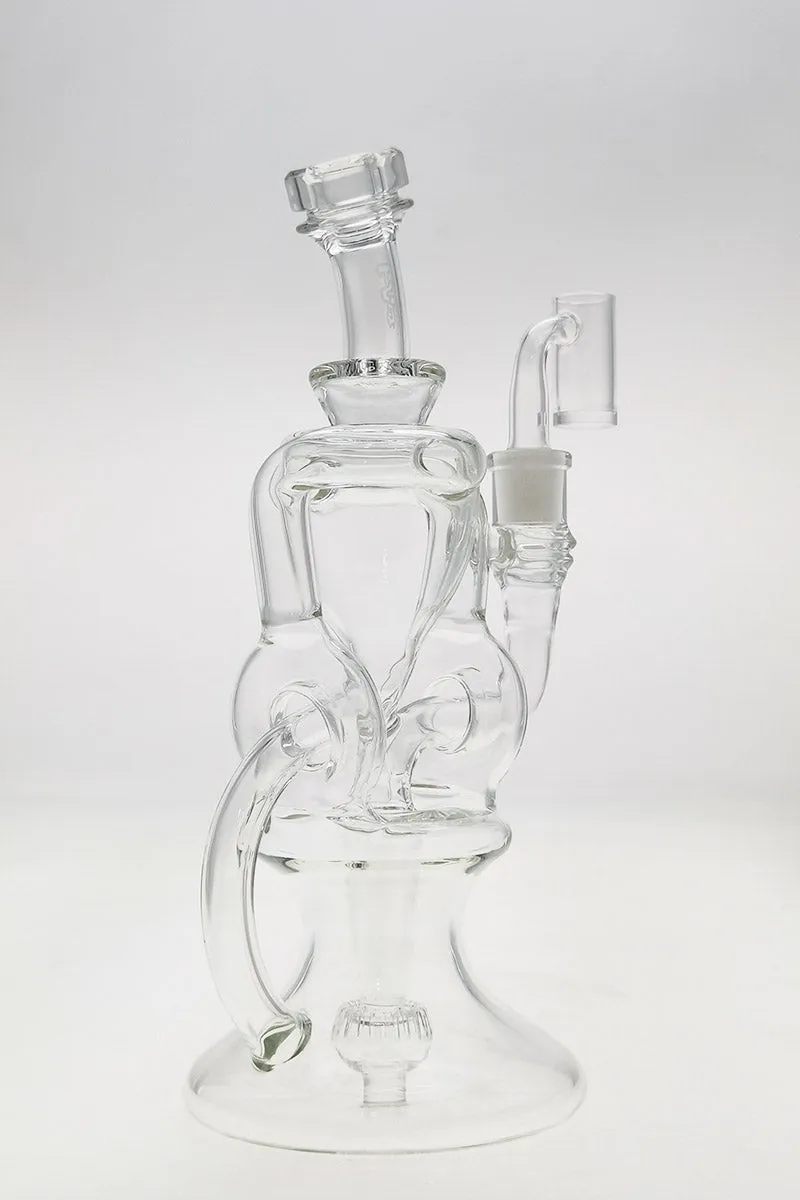 8.75" Twin Arm Super Slit Donut Wormhole Recycler Rig