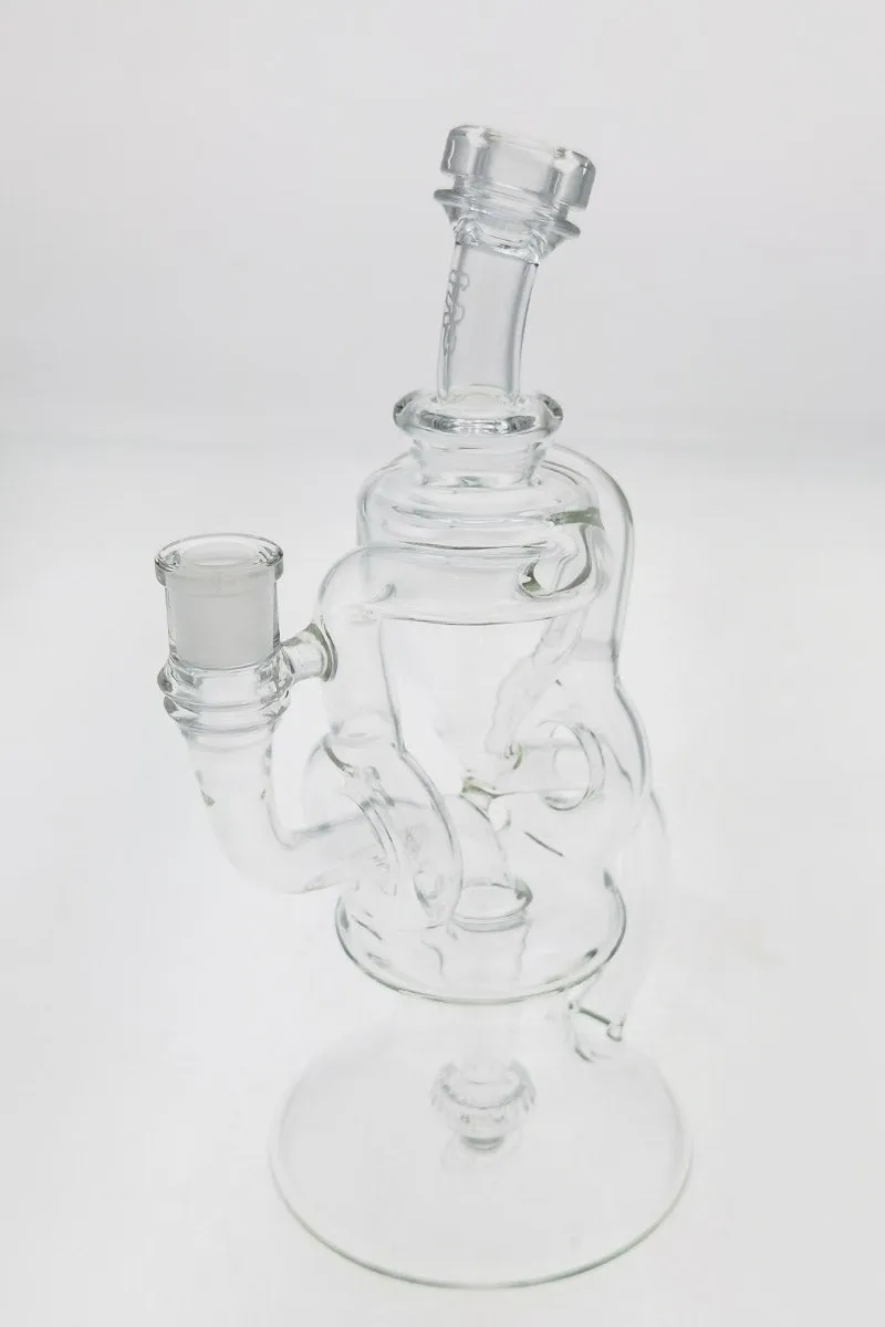 8.75" Twin Arm Super Slit Donut Wormhole Recycler Rig