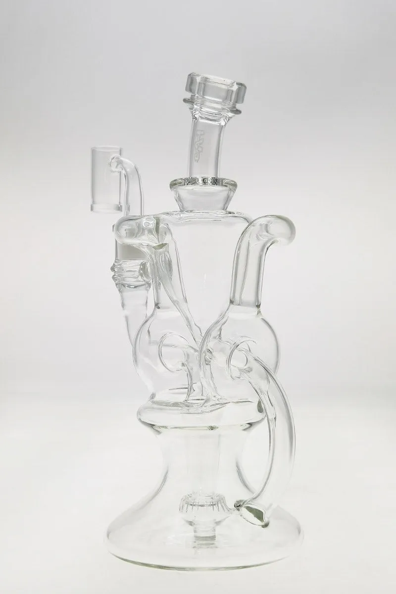 8.75" Twin Arm Super Slit Donut Wormhole Recycler Rig