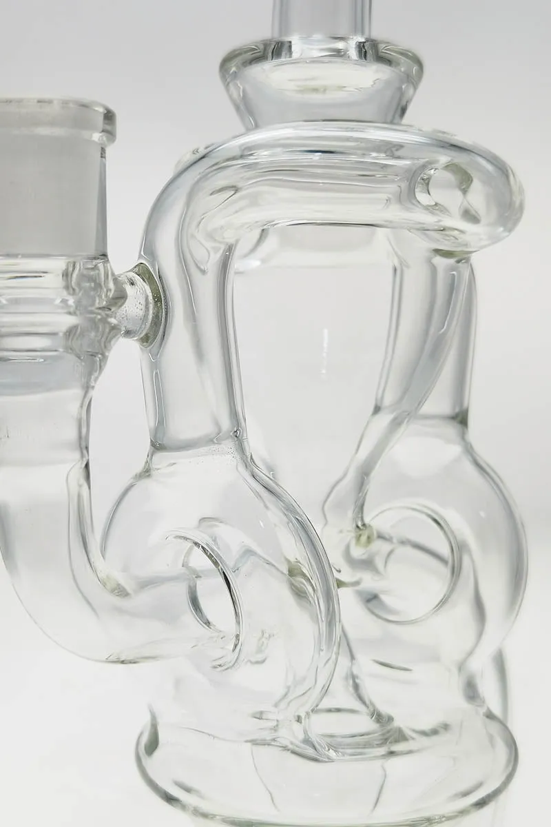 8.75" Twin Arm Super Slit Donut Wormhole Recycler Rig