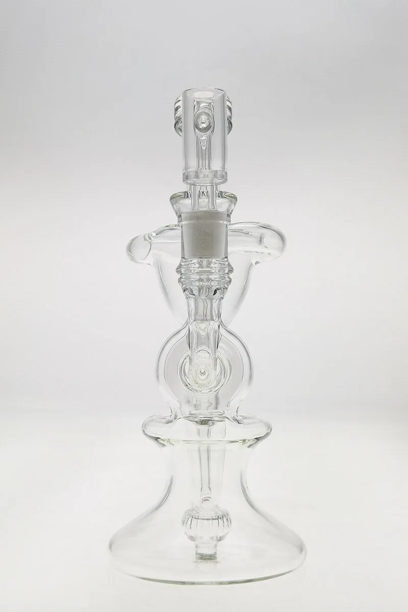 8.75" Twin Arm Super Slit Donut Wormhole Recycler Rig