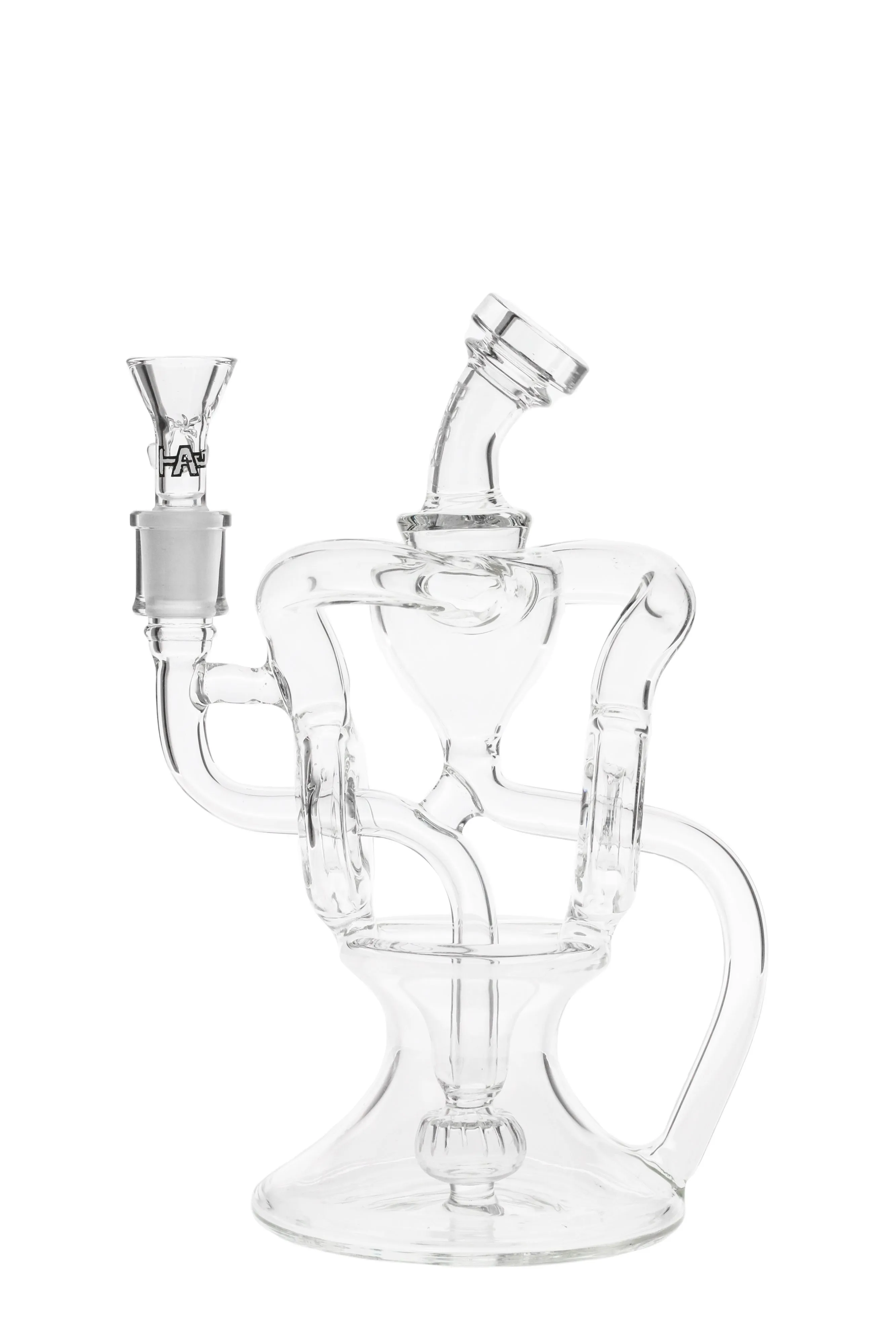 8.75" Twin Arm Super Slit Donut Wormhole Recycler Rig