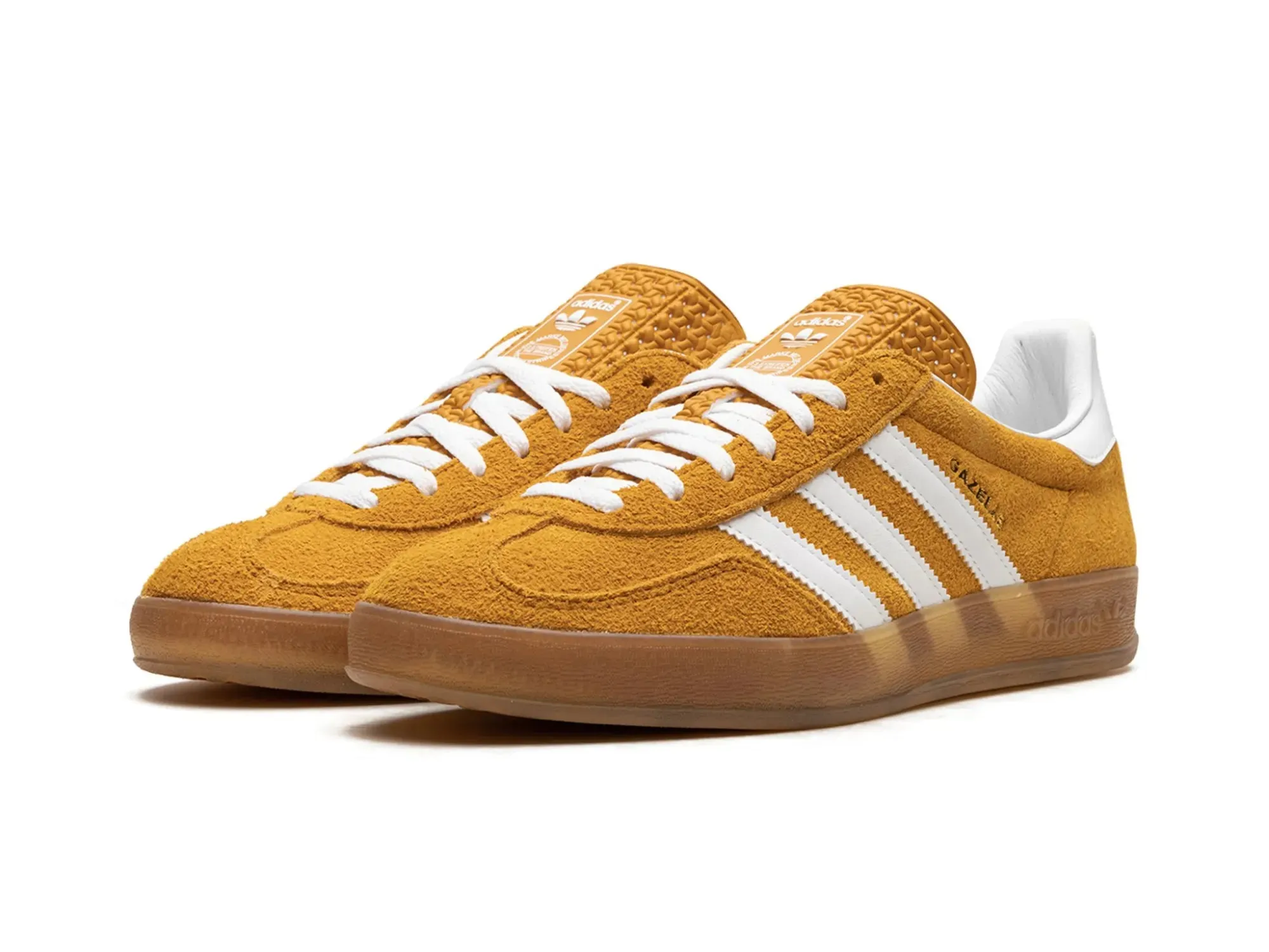 Adidas Gazelle Indoor "Orange Peel White"