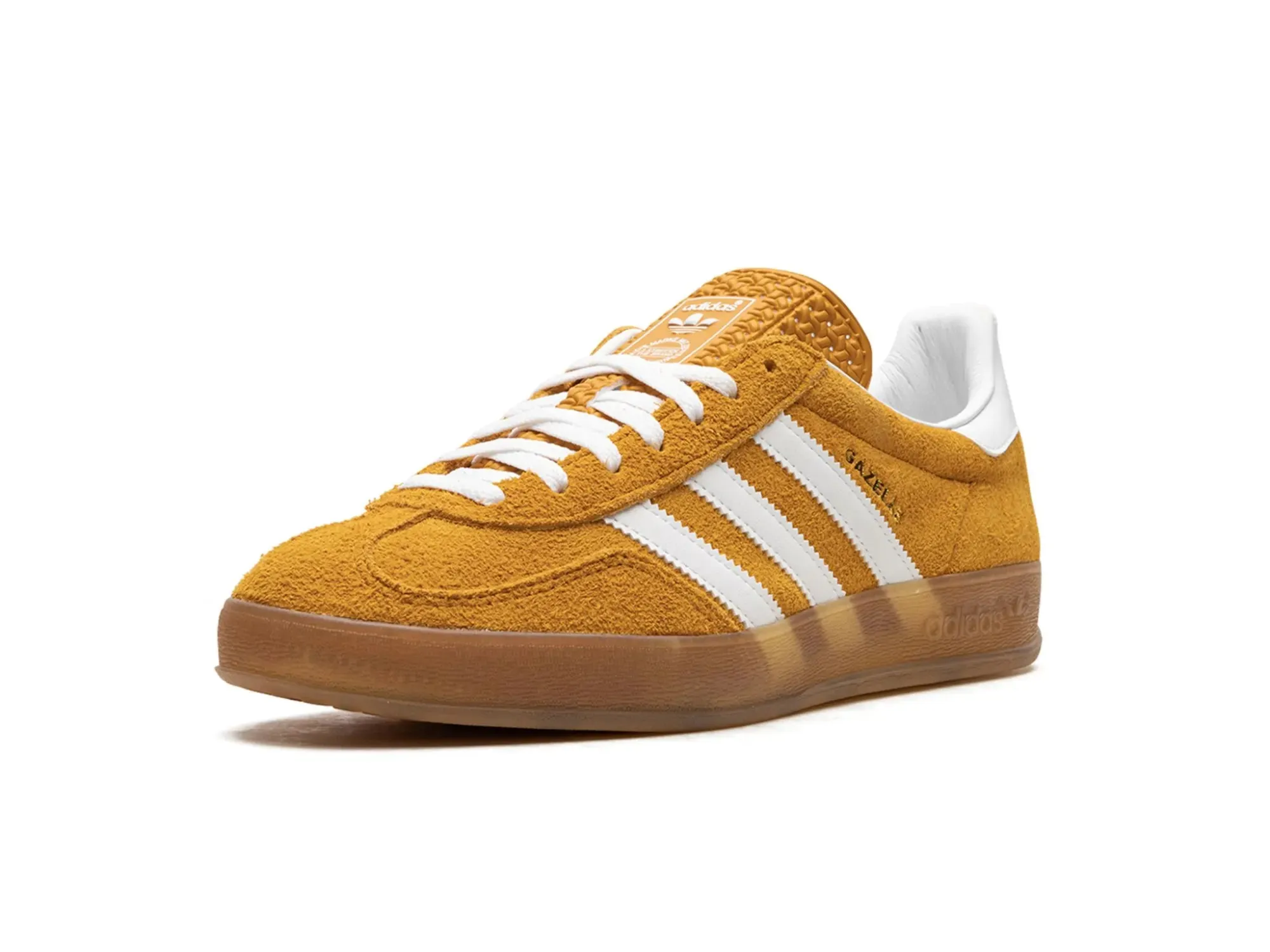 Adidas Gazelle Indoor "Orange Peel White"