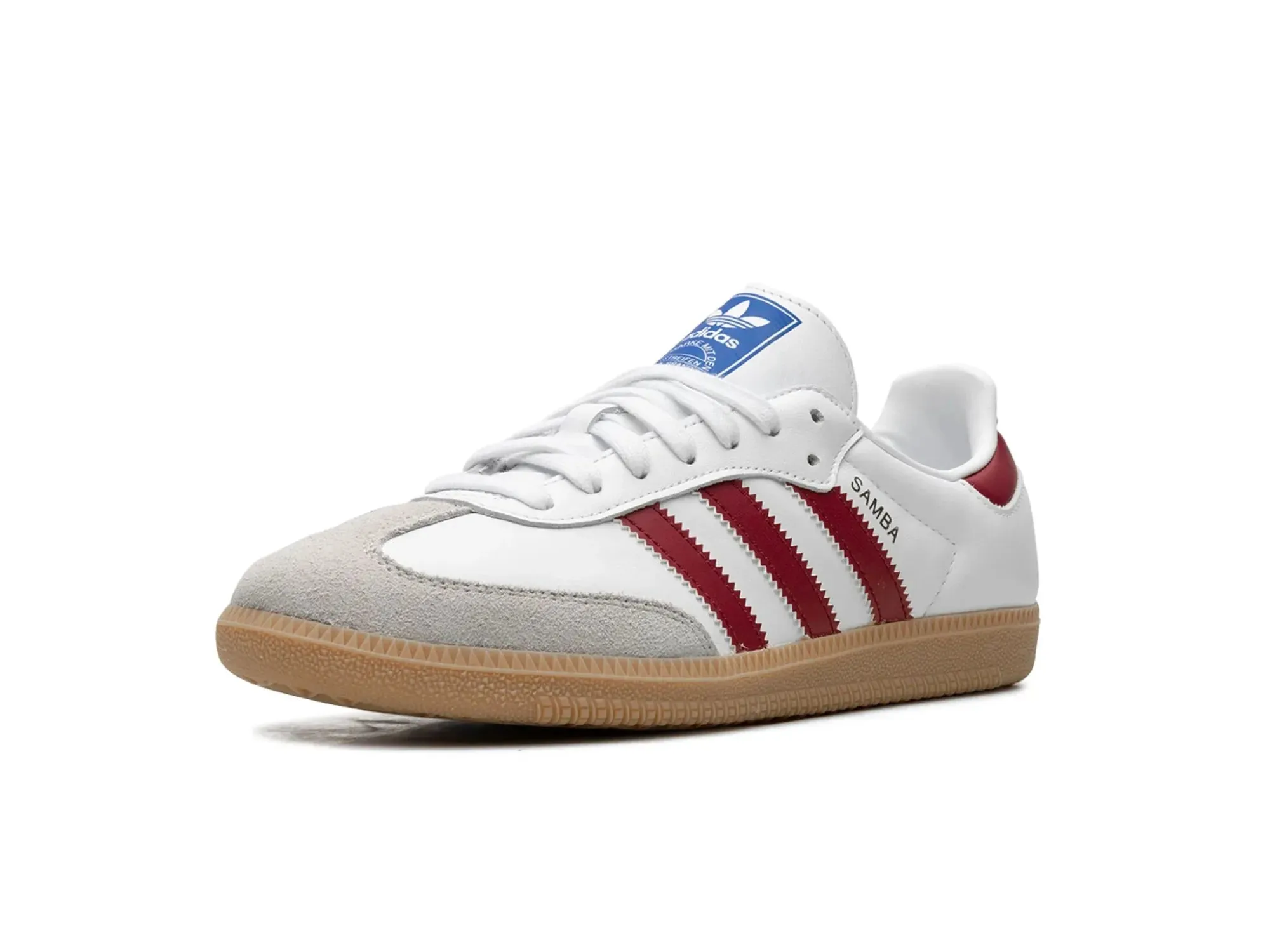 Adidas Samba "OG White Burgundy Gum"