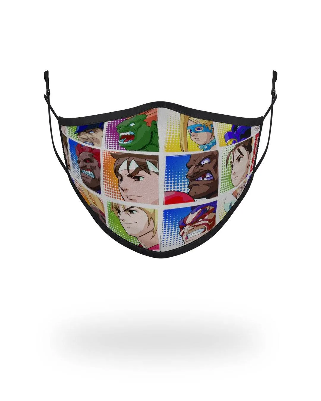 ADULT STREET FIGHTER PLAYER SELECT FORM FITTING FACE-COVERING