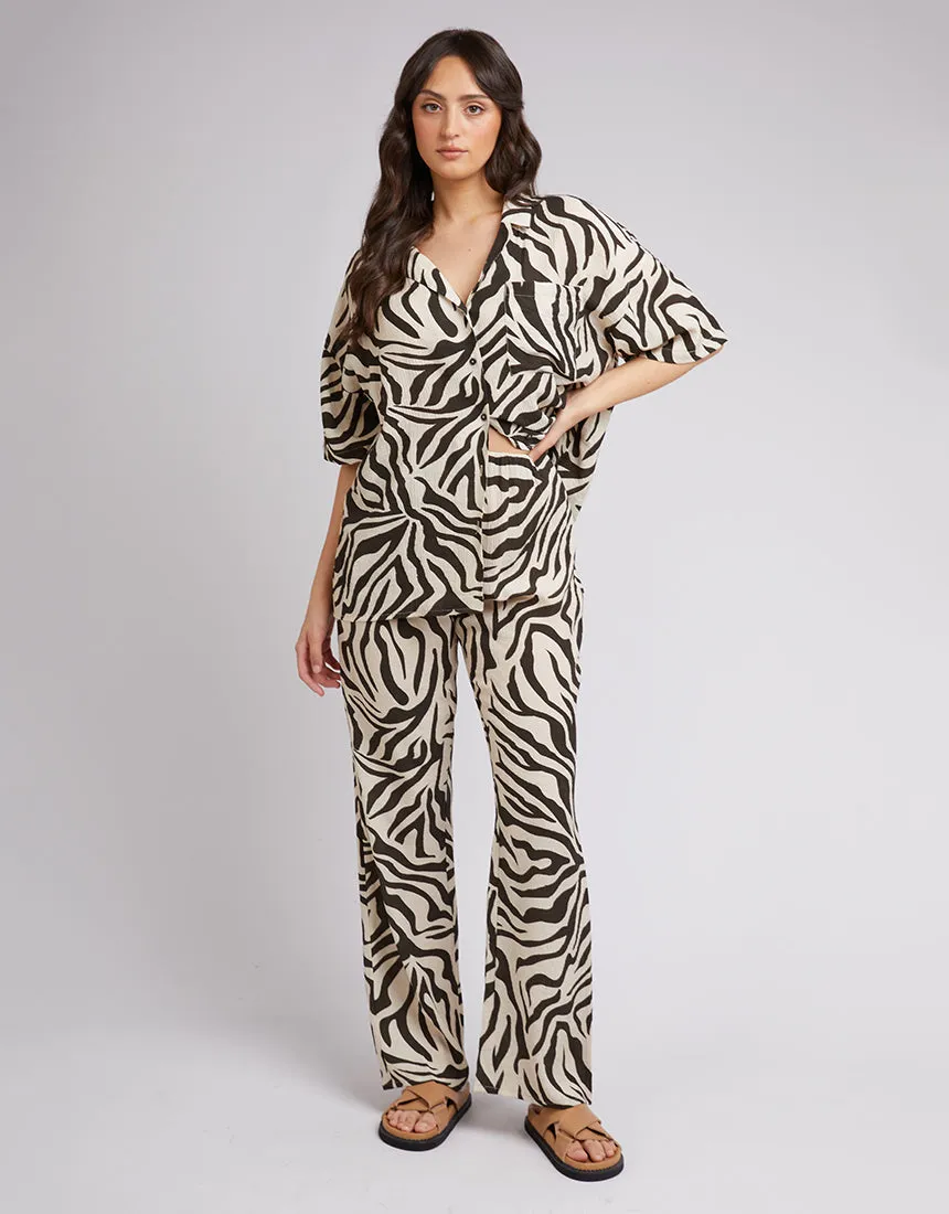 All About Eve Ziggy Pant Zebra Print