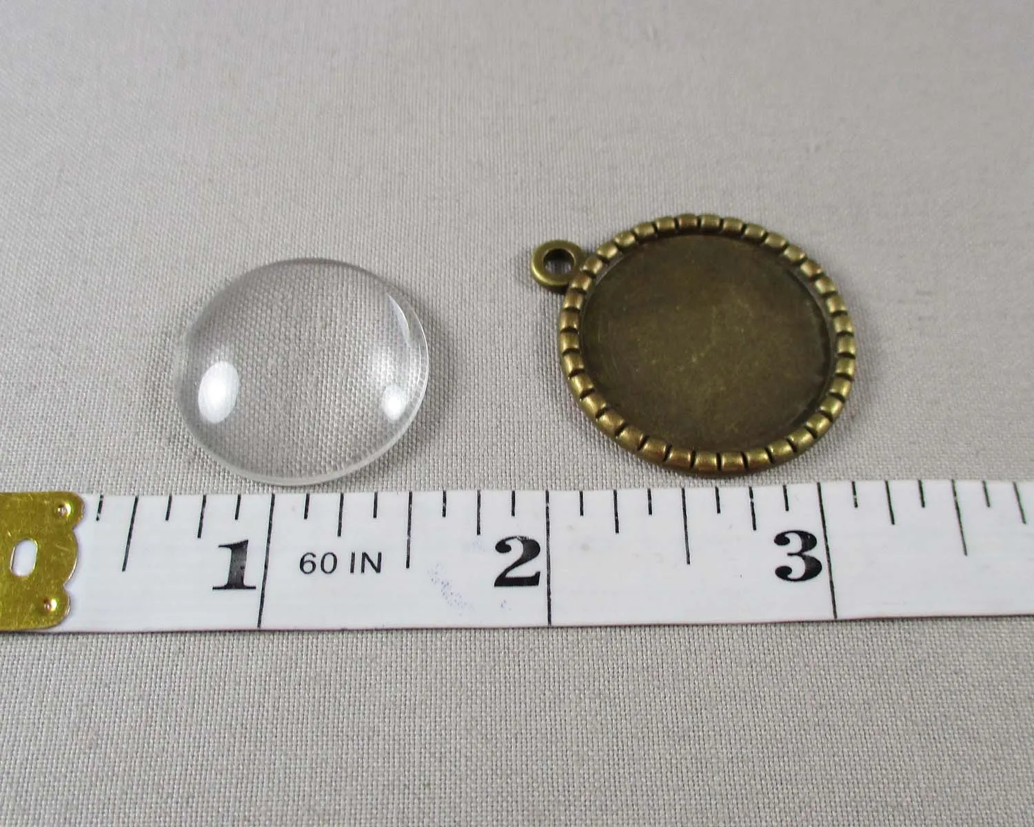 Antique Bronze Pendant Making Set (0346)