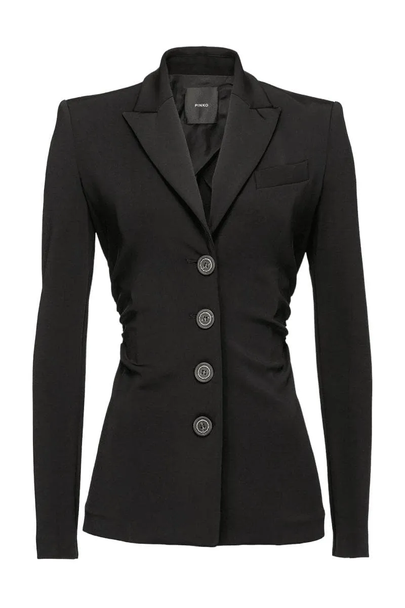 Blazer slim tessuto tecnico