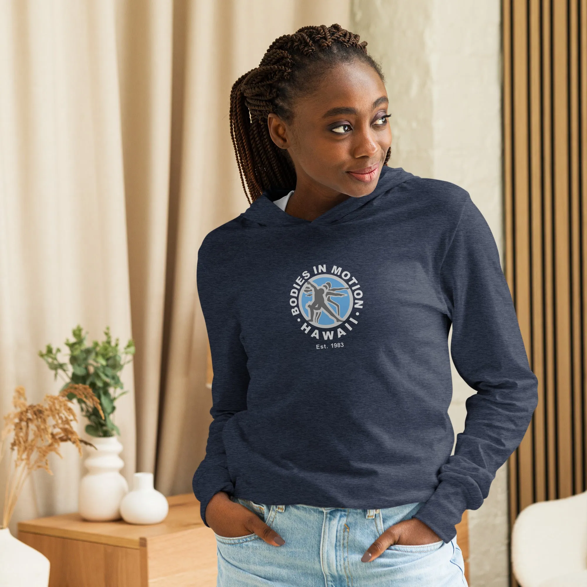 Bodies in Motion Hooded long-sleeve tee