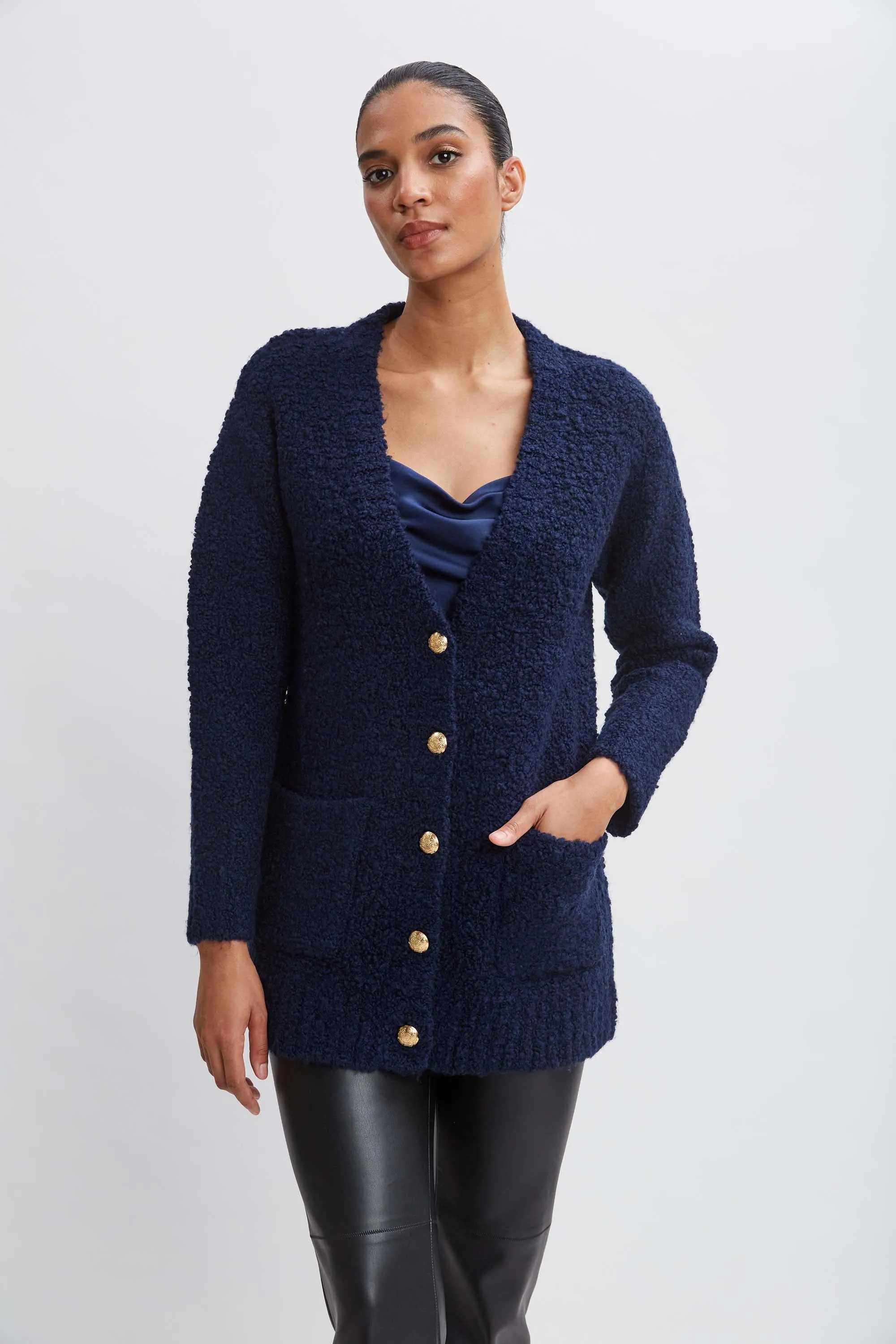 Boucle Merino Cardigan