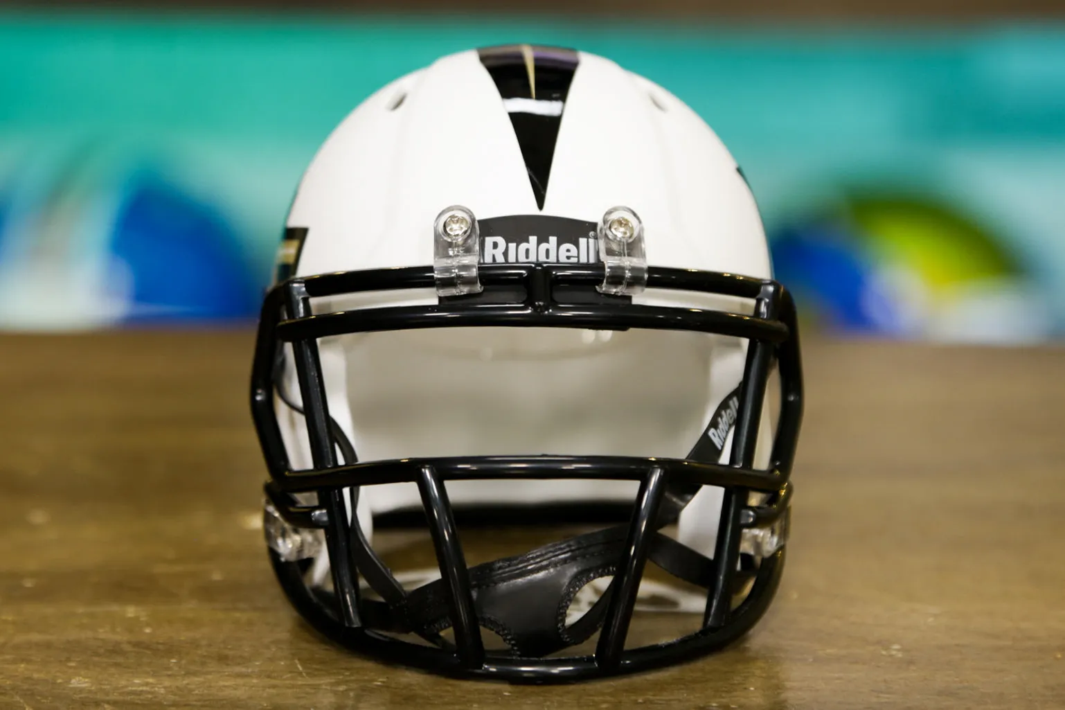 Central Florida Golden Knights Riddell Speed Mini Helmet - Matte White