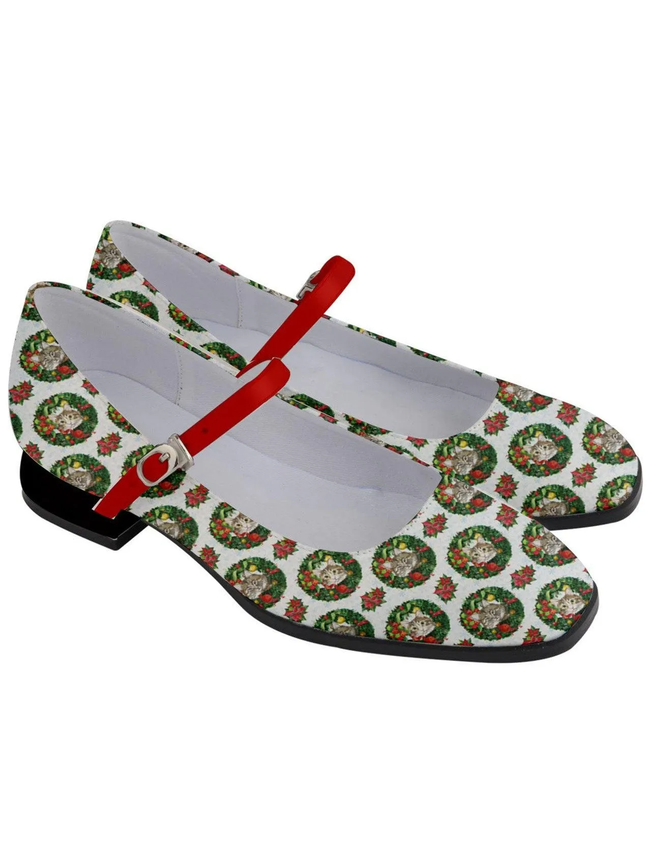 Christmas Cats Women's Mary Jane Shoes