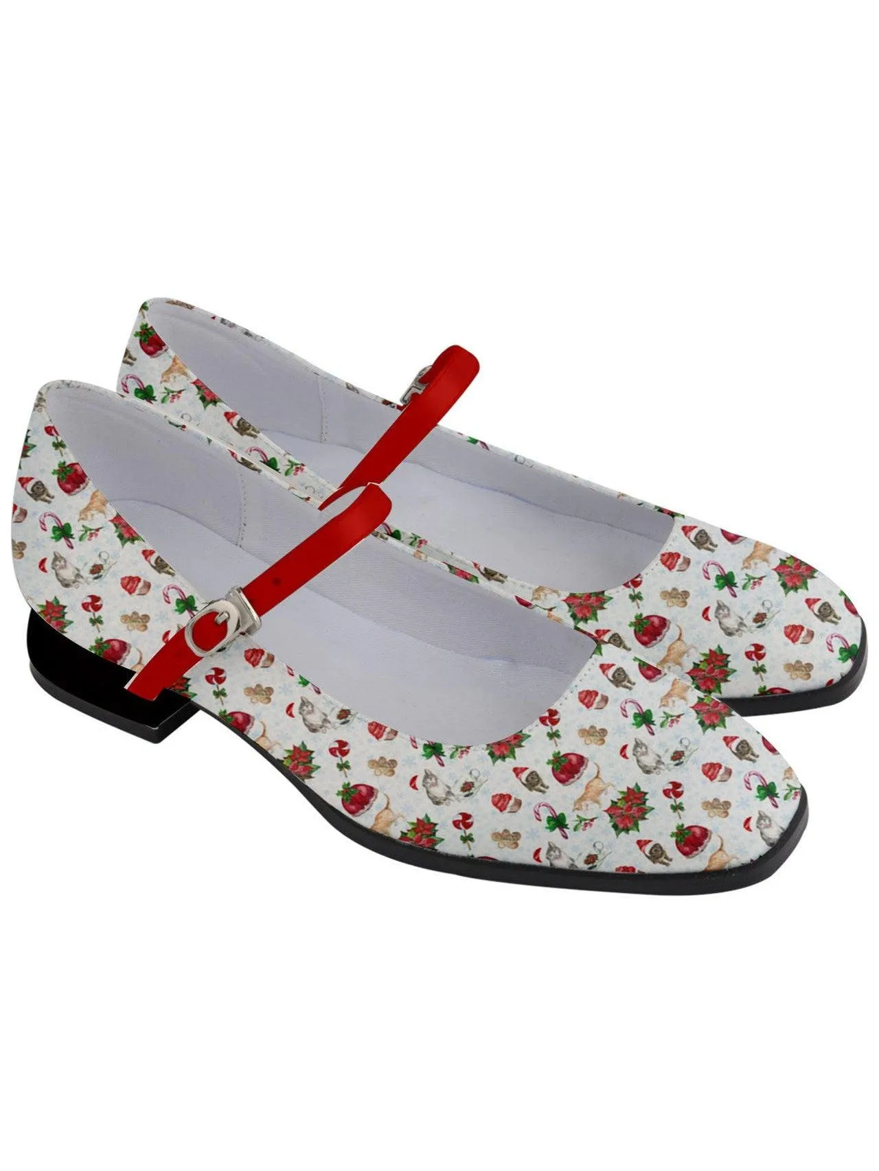 Christmas Cats Women's Mary Jane Shoes