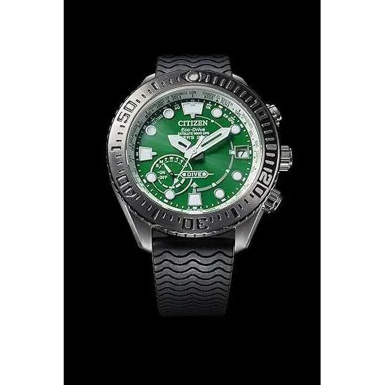 CITIZEN PROMASTER MARINE SERIES TRIPADVISOR COLLABORATION ECO DRIVE GPS MEN WATCH CC5001-00W