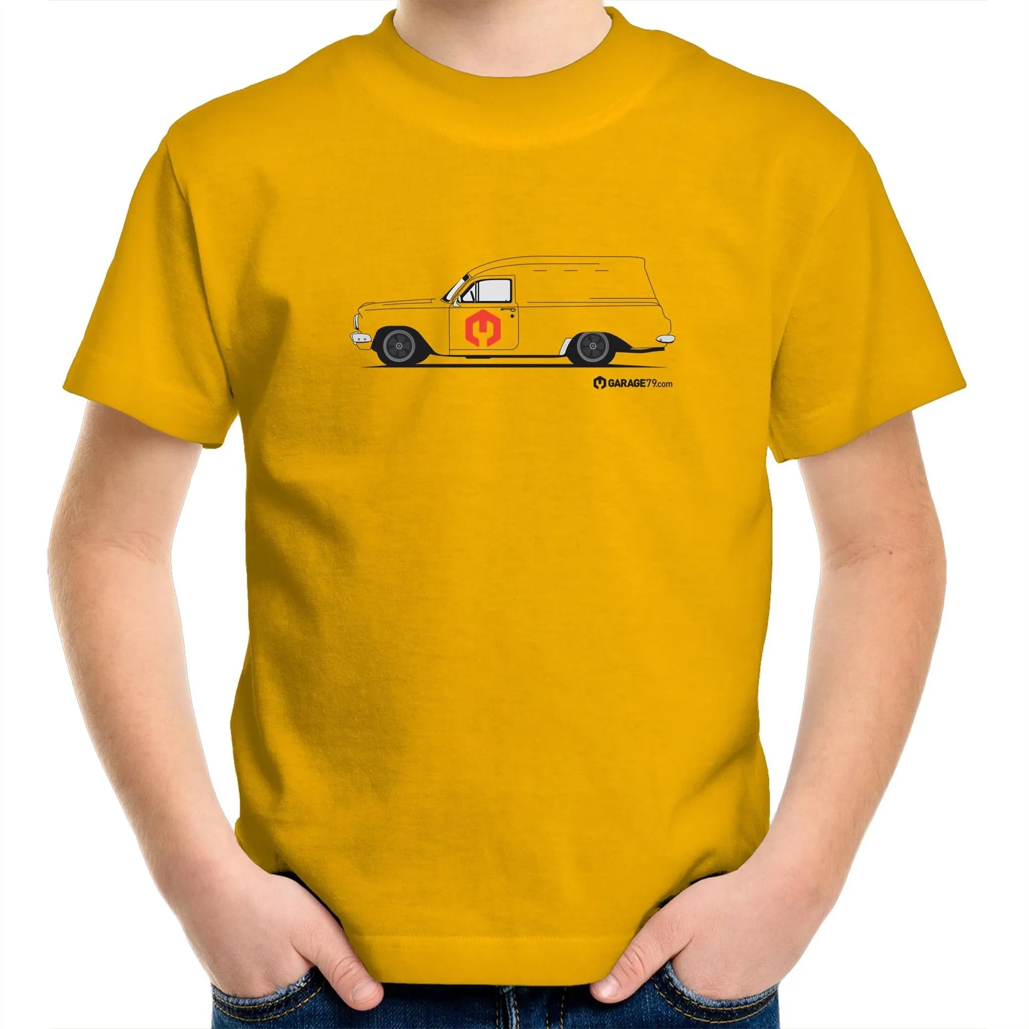 EH Holden Panel Van Kids Youth Crew T-Shirt