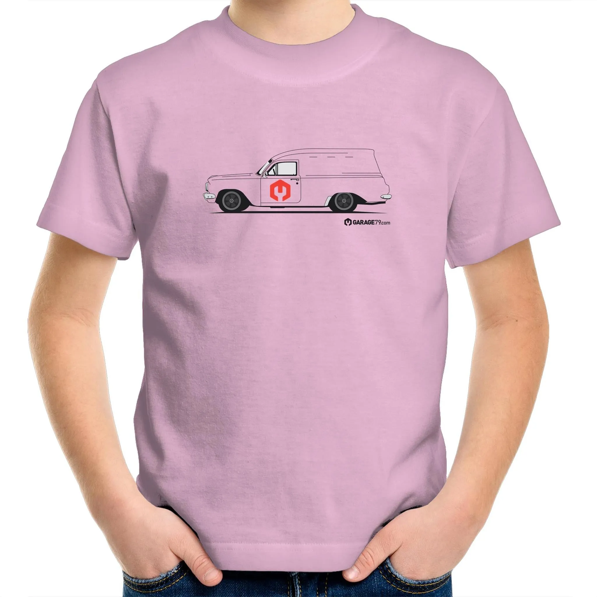 EH Holden Panel Van Kids Youth Crew T-Shirt