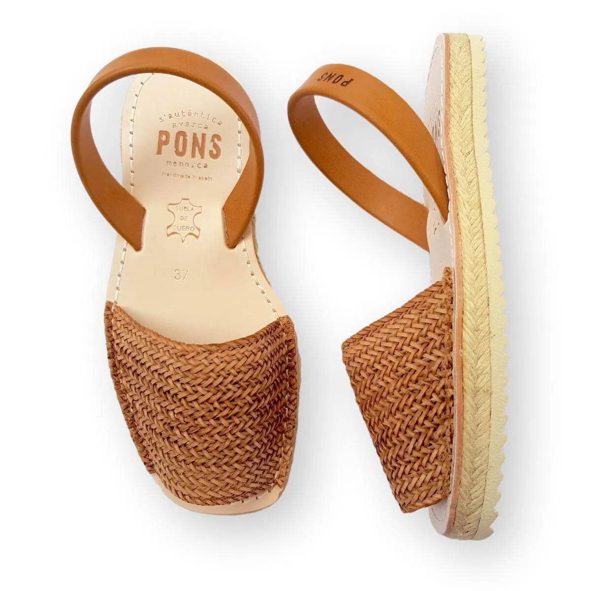 Espadrille - Braided CARAMEL