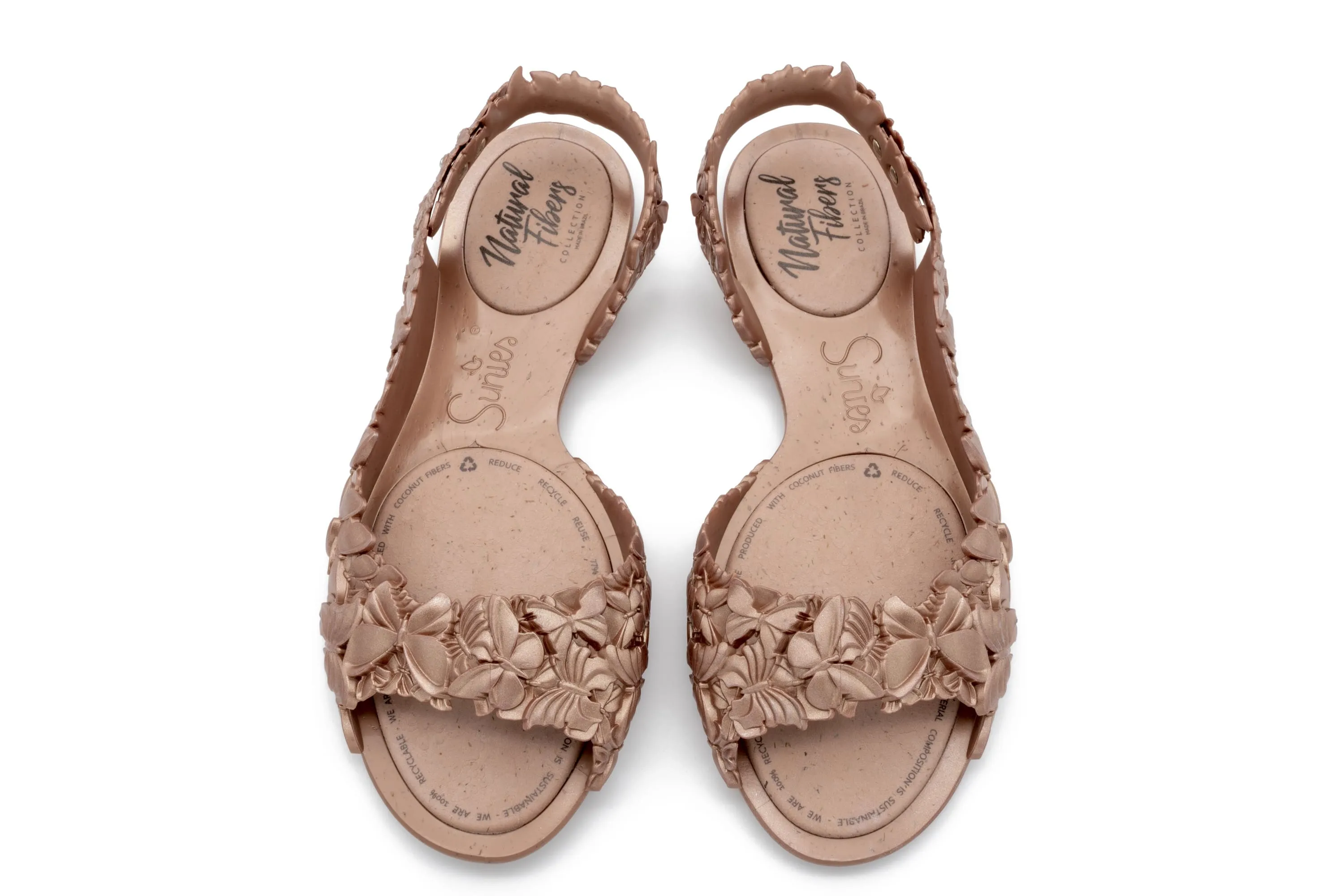 FLEXI Butterfly Glossy Copper Sandal