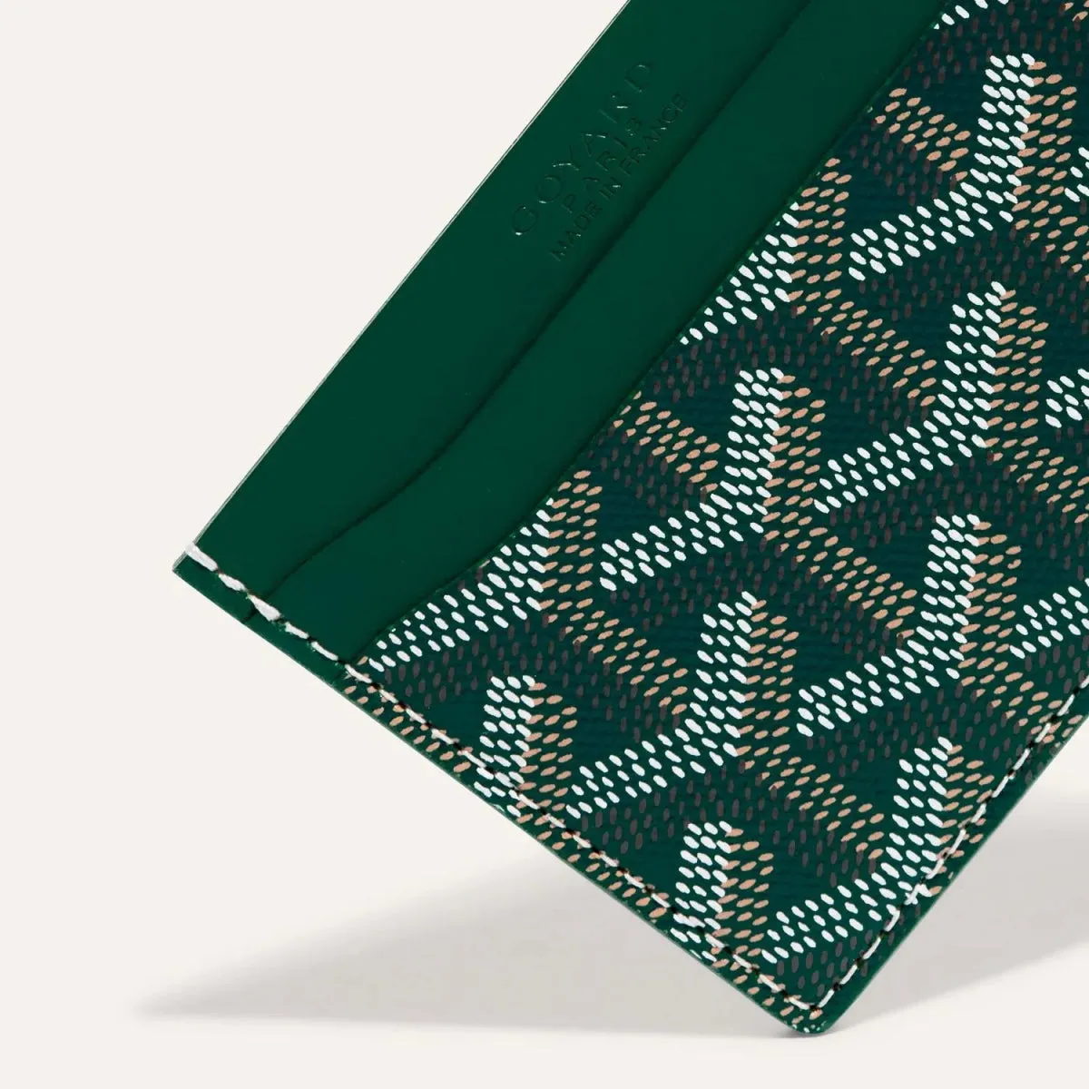 Goyard Saint-Sulpice Card Wallet Green