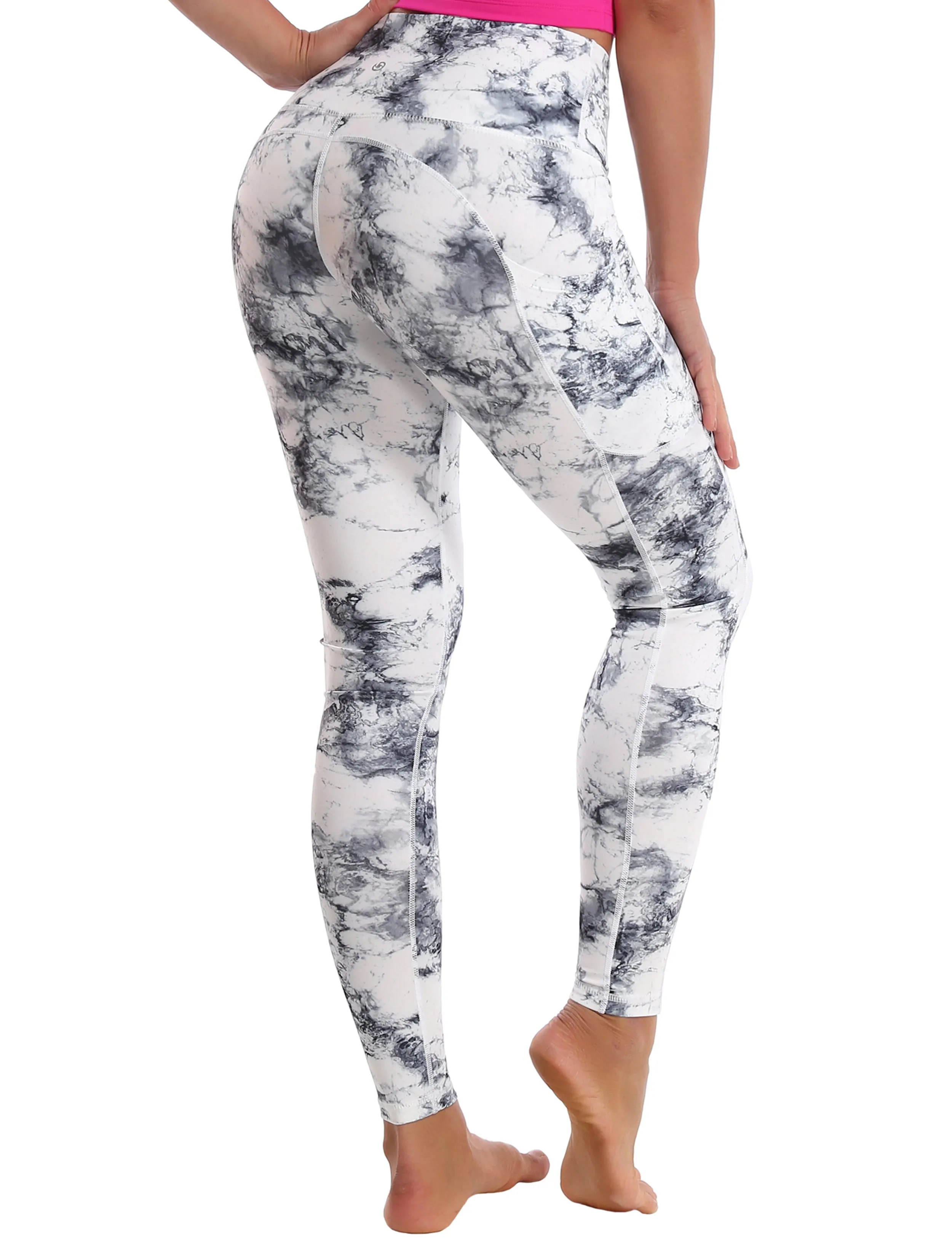 Hip Line Side Pockets yogastudio Pants arabescato_yogastudio