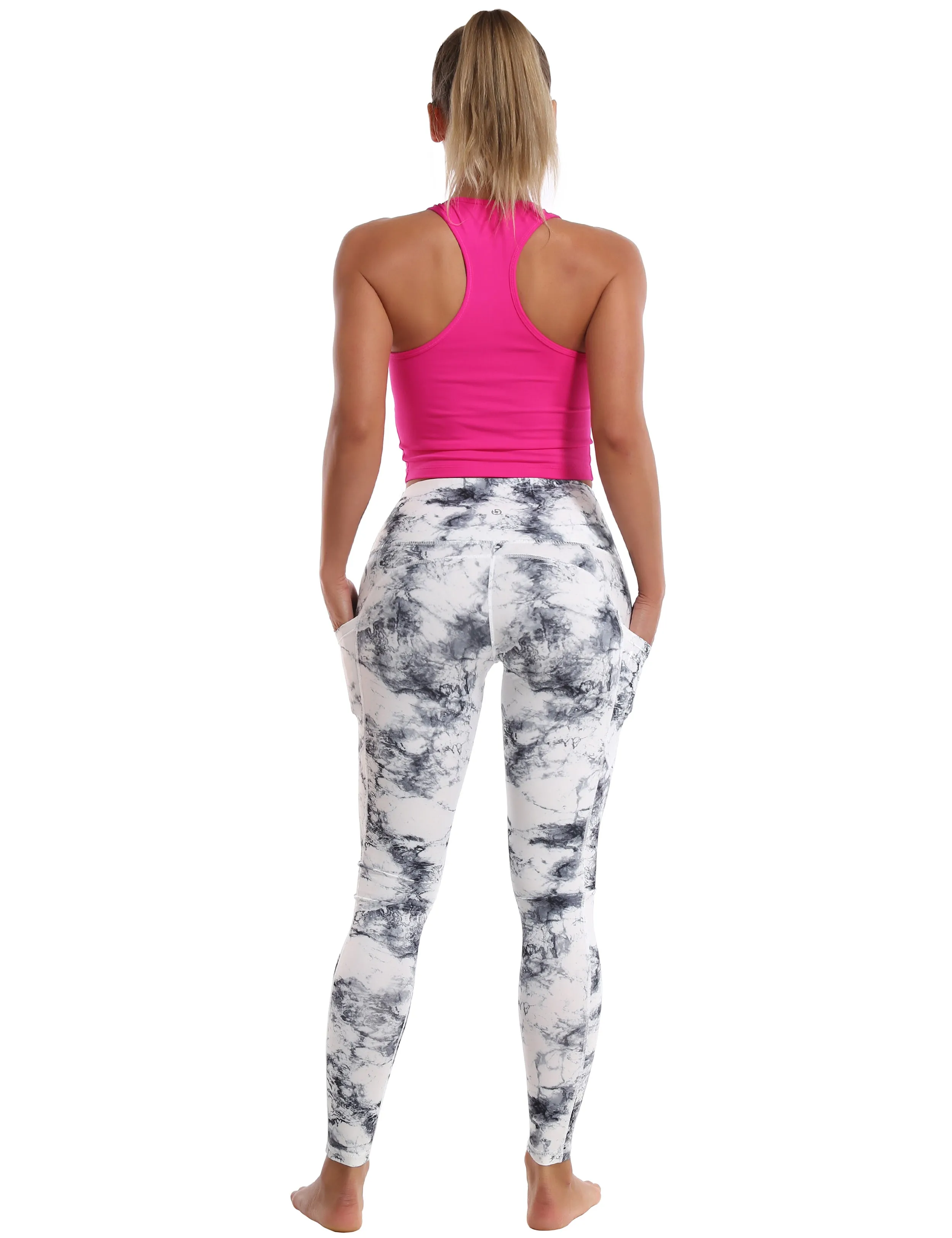 Hip Line Side Pockets yogastudio Pants arabescato_yogastudio