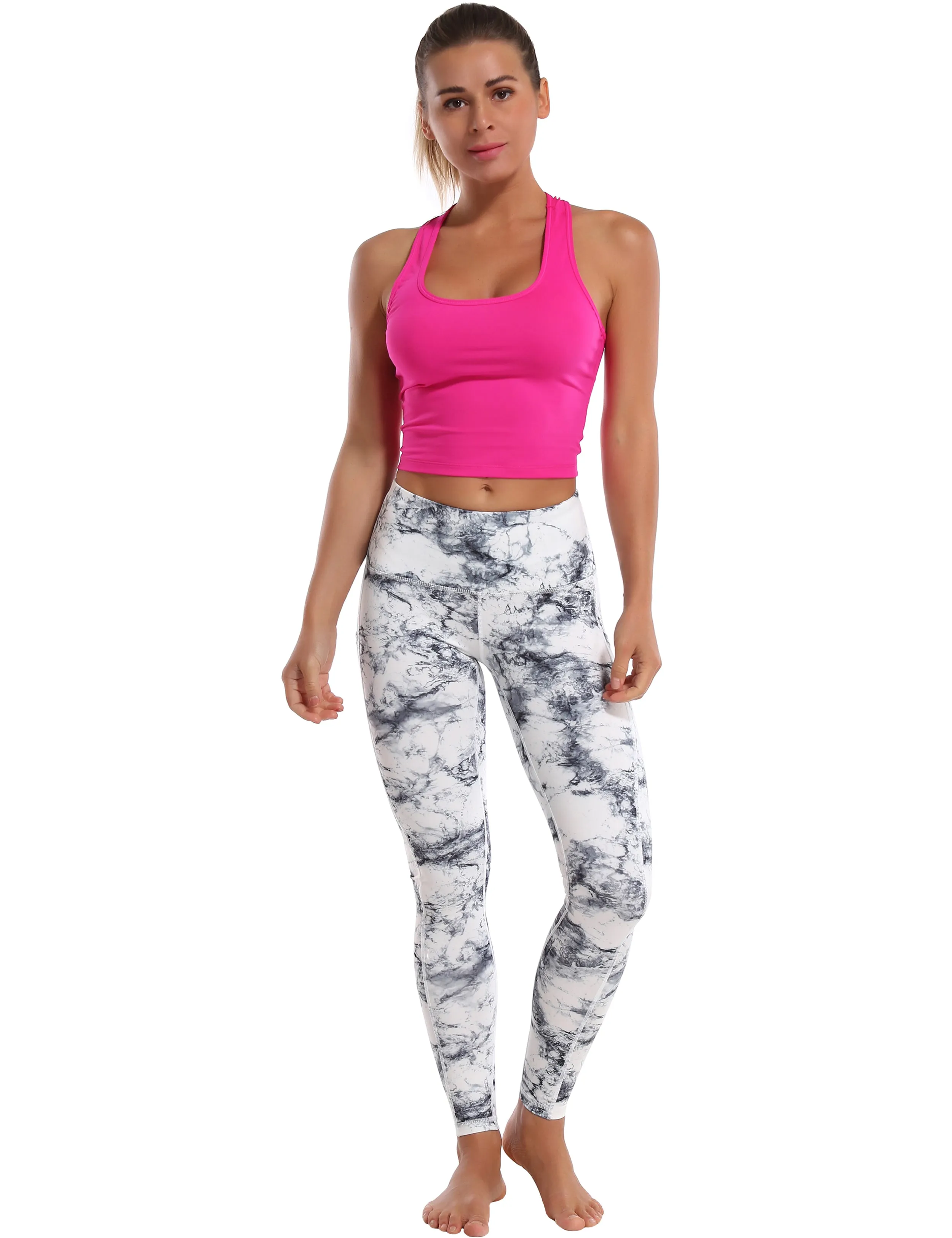 Hip Line Side Pockets yogastudio Pants arabescato_yogastudio