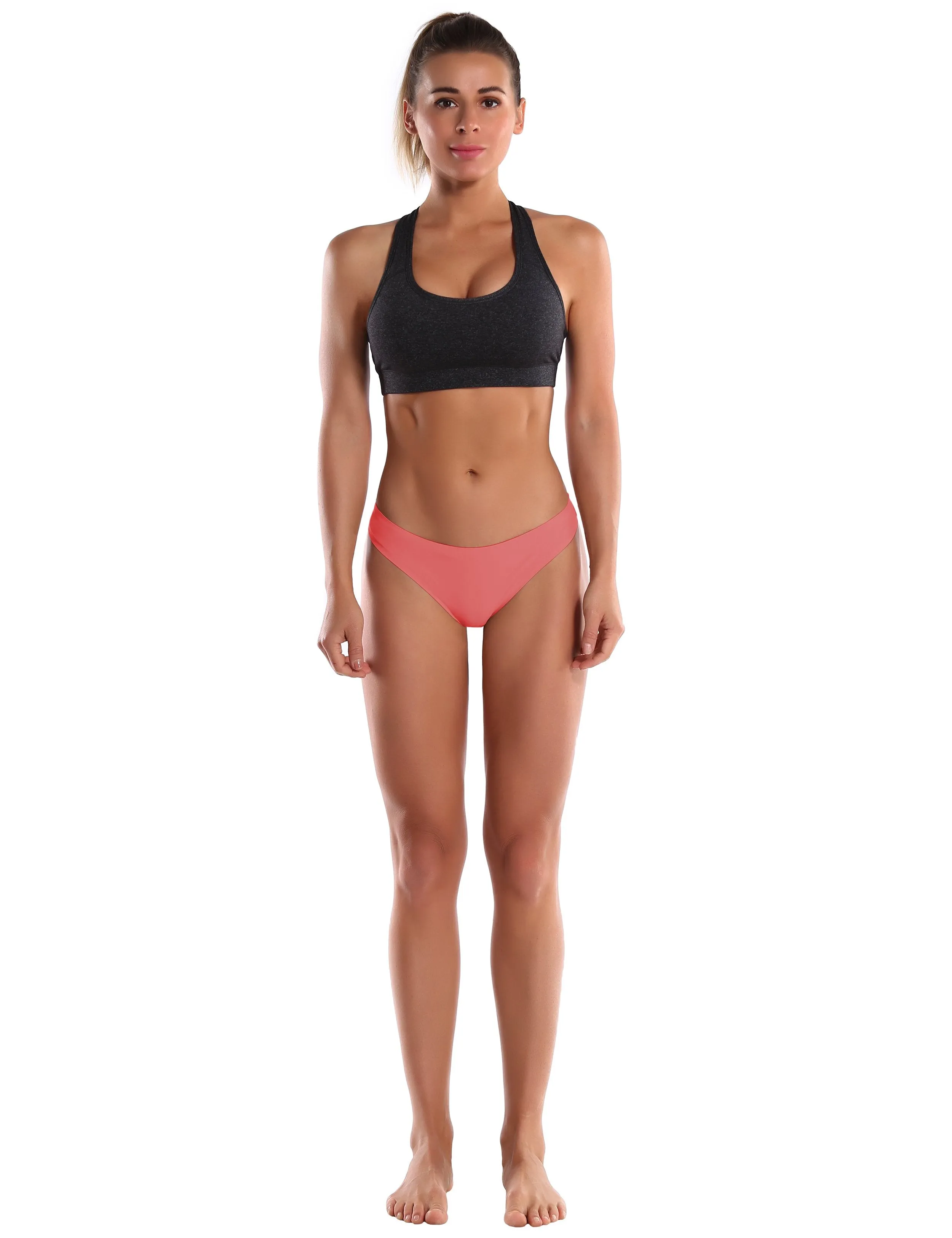 Invisibles Sports Thongs underwear Crushcoral ins