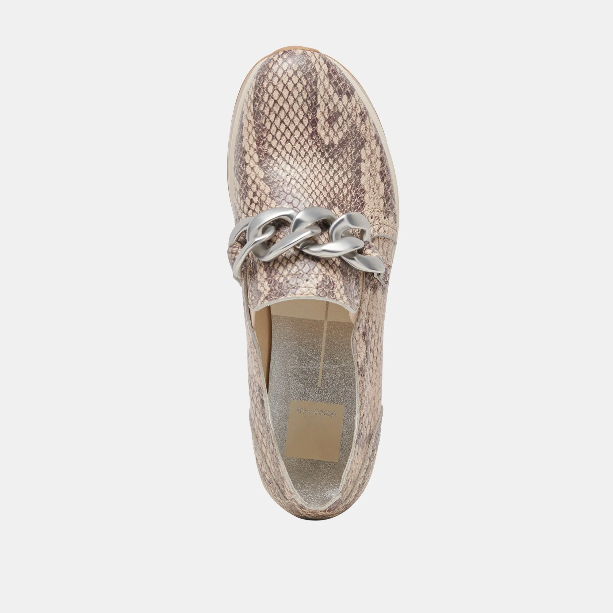 JHENEE SNEAKERS SAND SNAKE EMBOSSED