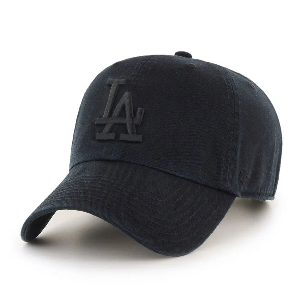 Los Angeles Dodgers MLB (All Black) Clean Up Cap