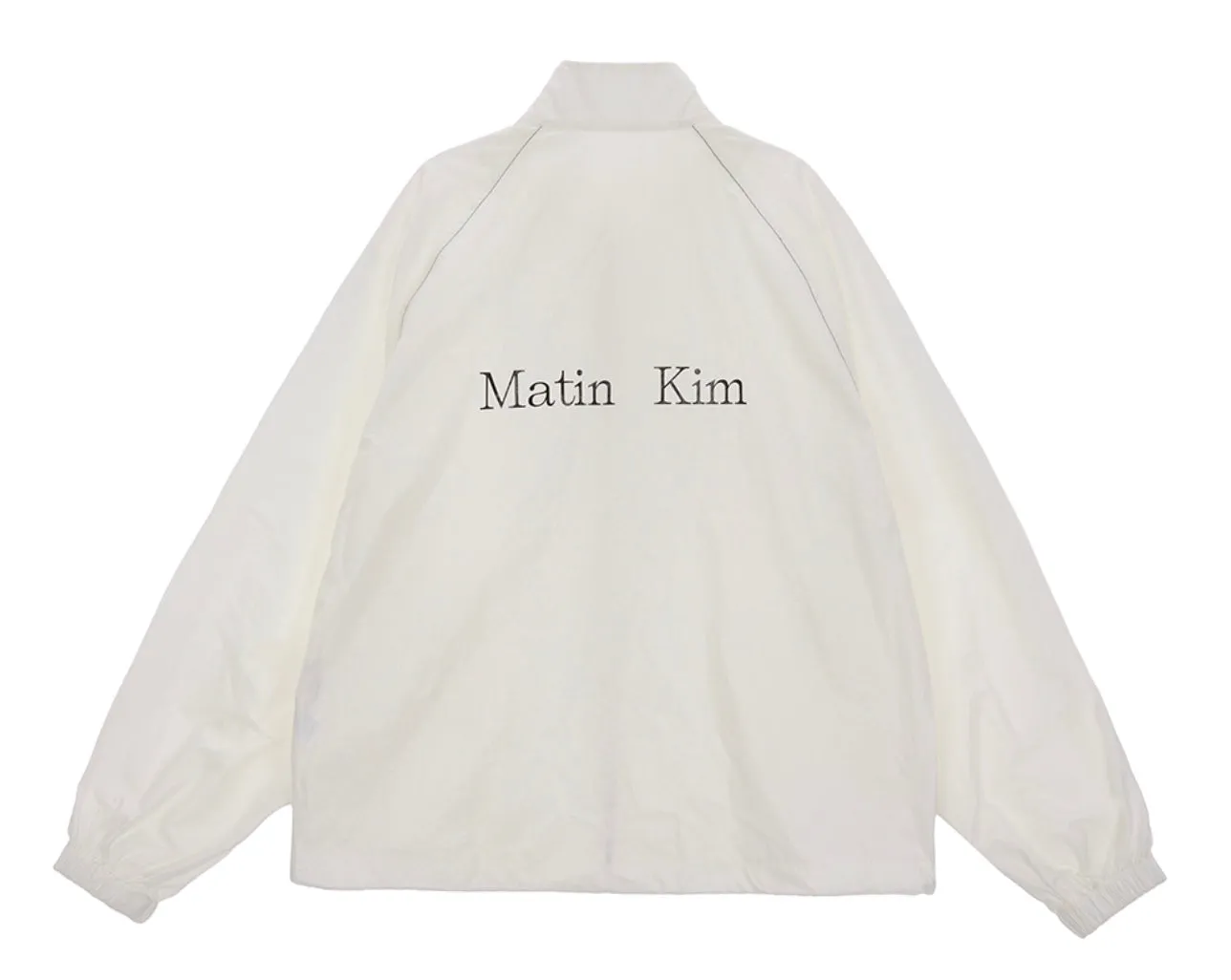 MATIN KIM LOGO COATING JUMPER