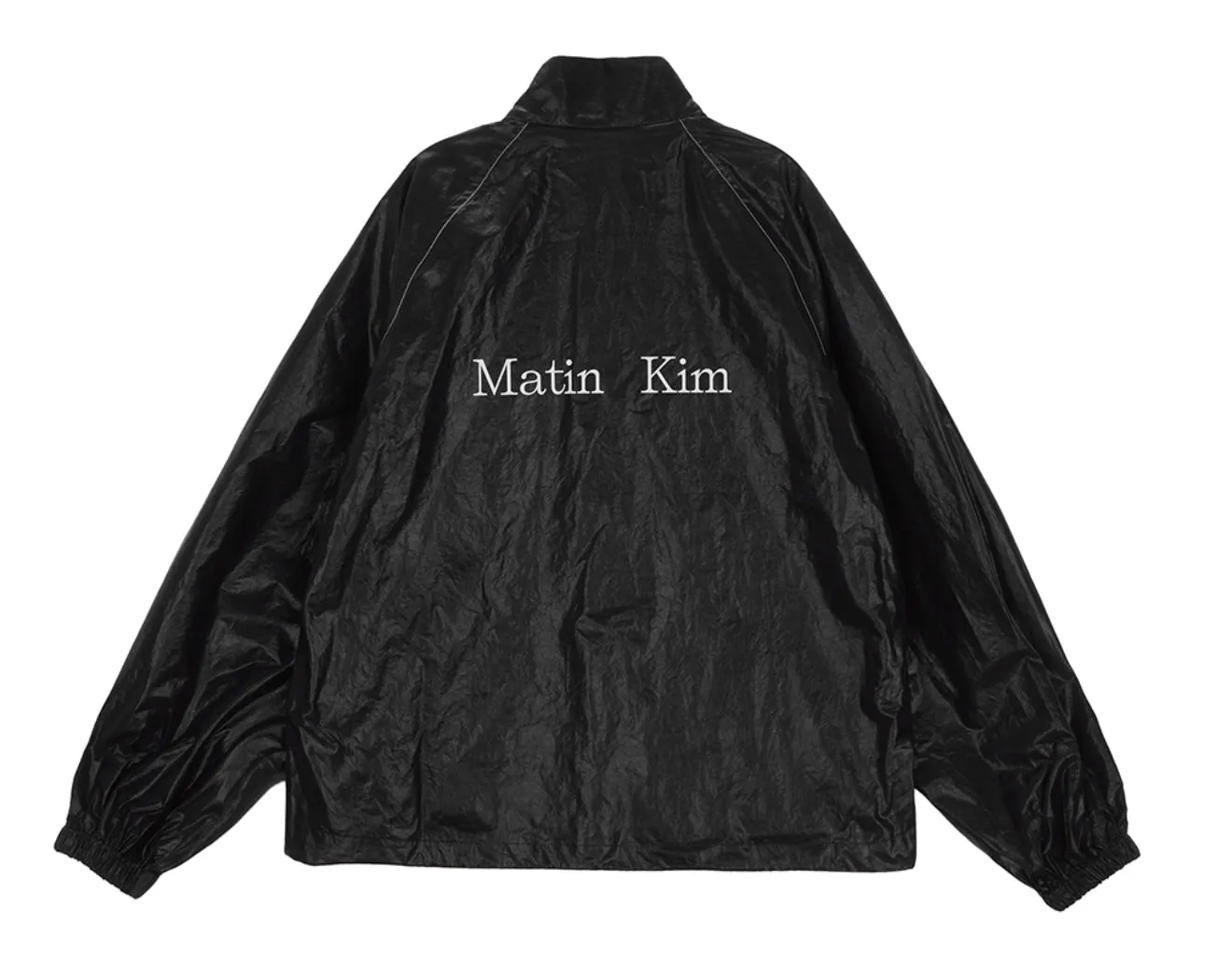 MATIN KIM LOGO COATING JUMPER