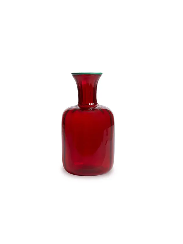 Murano Glass Carafe in Red