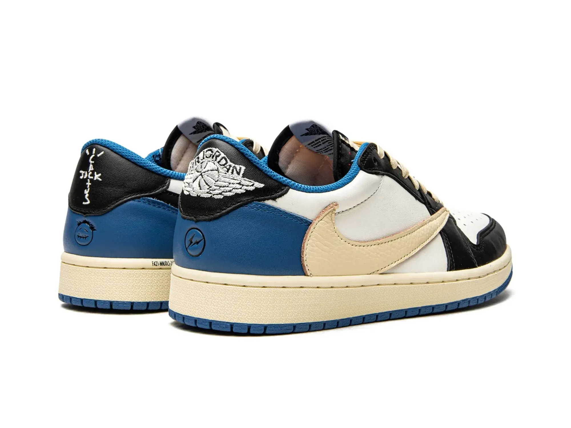 Nike Air Jordan 1 Low X Travis Scott X Fragment Design