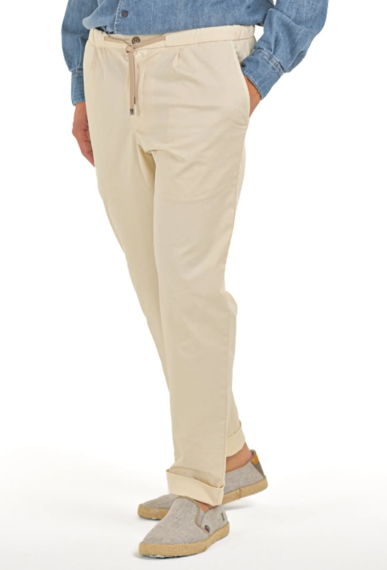 Pantaloni classici regular Net Raso SS23