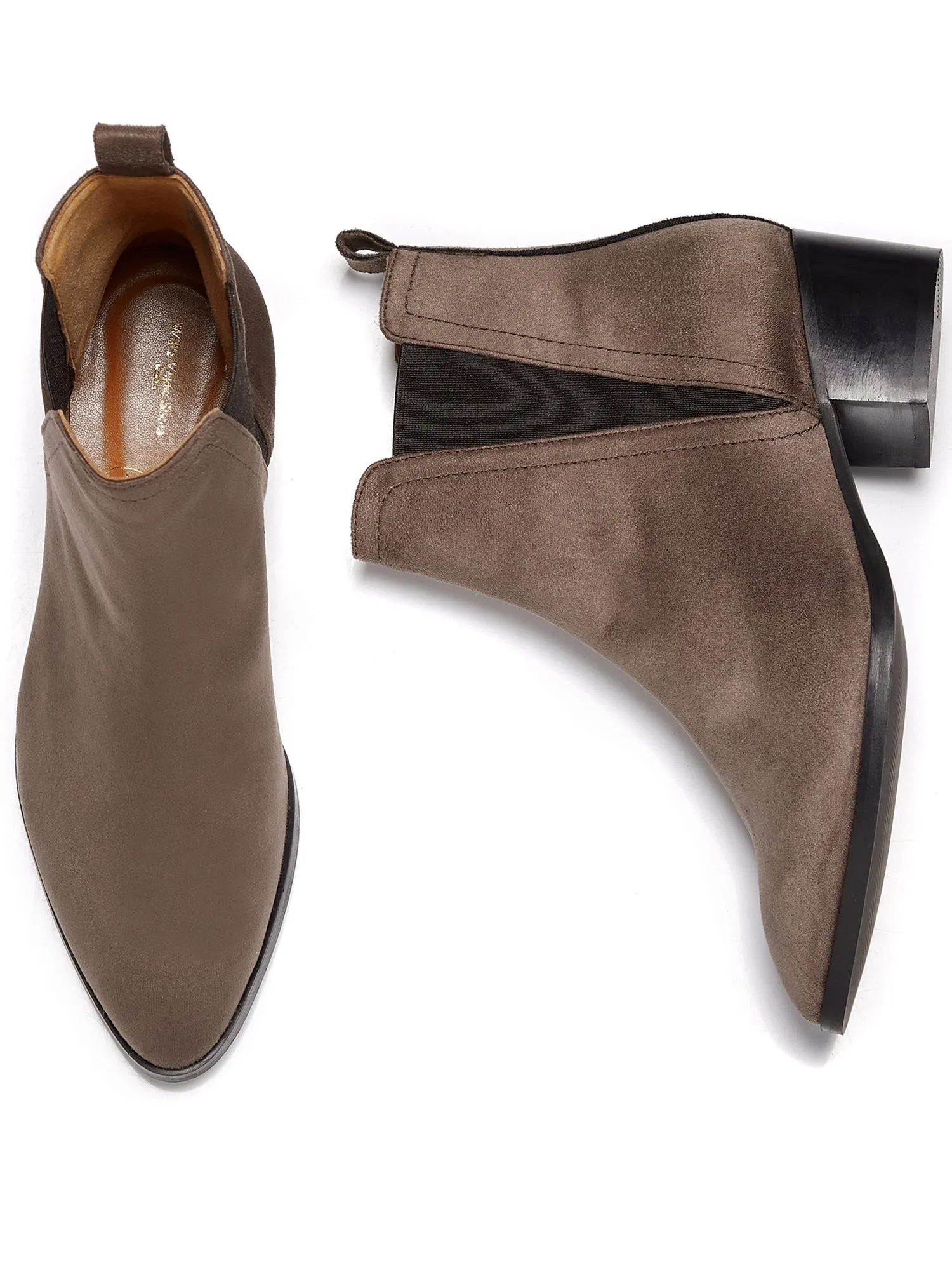 Point Toe Chelsea Boots