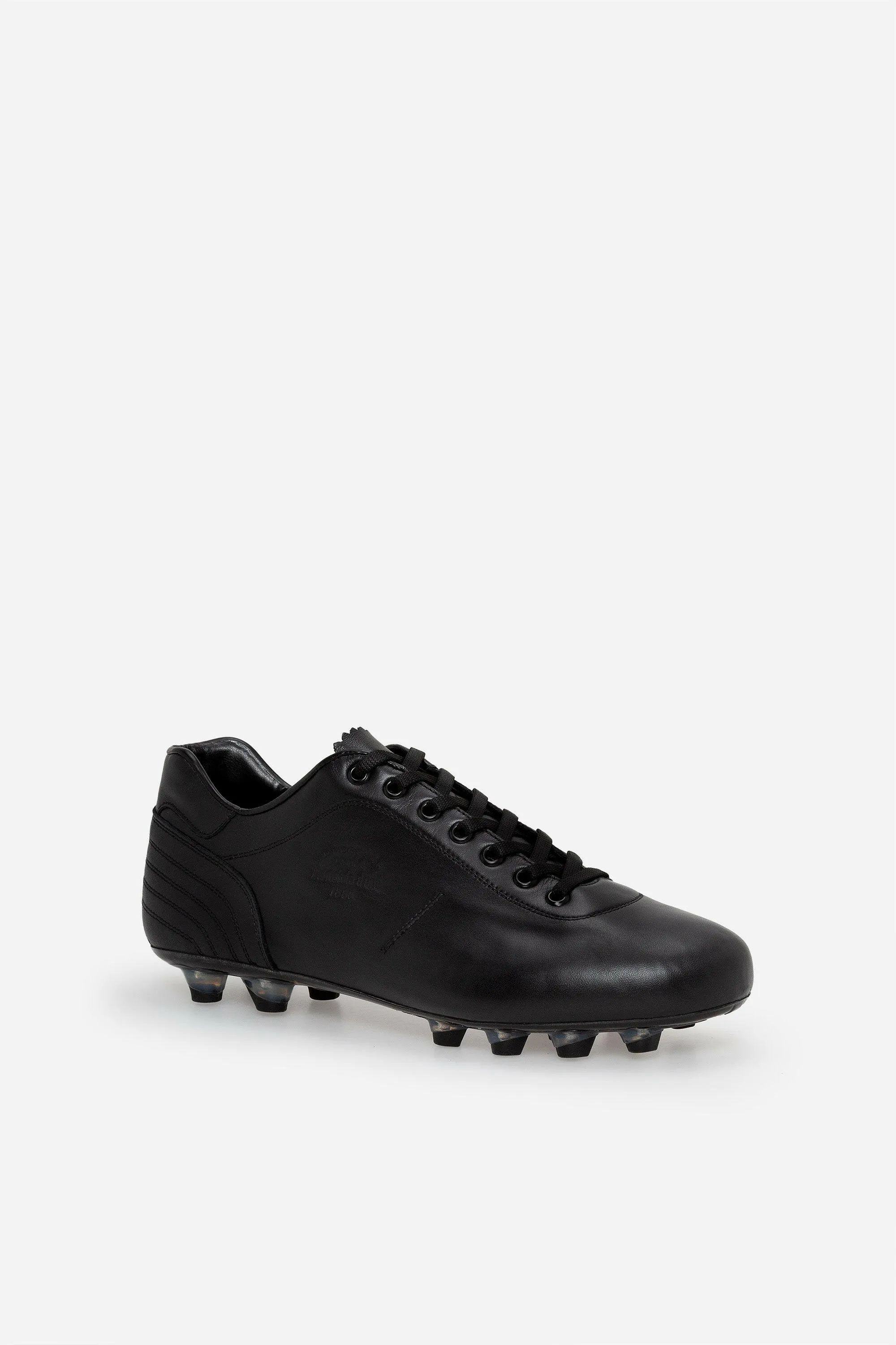 Scarpe da calcio Lazzarini in pelle nera