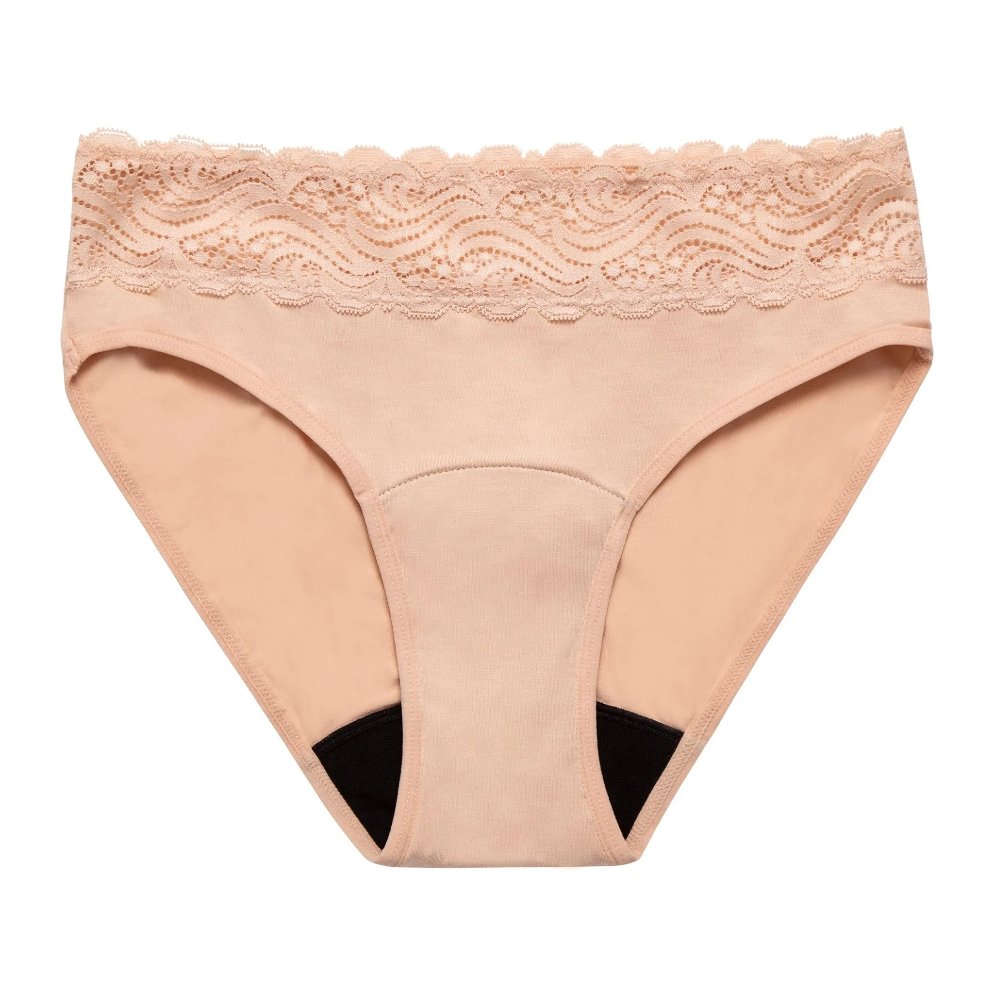 Sensual Hi Waist Bikini Light-Moderate Beige