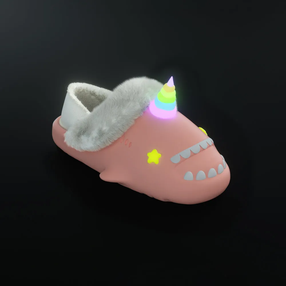 Sharkicks Pro - Winter Unicorn Star Eyes Heel-covered