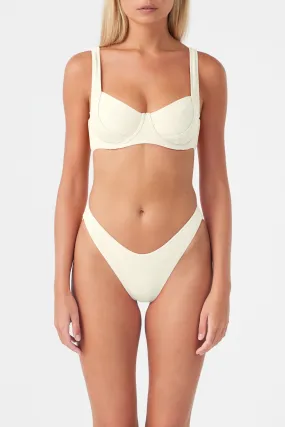 Signature Bra Cup Top - Coconut