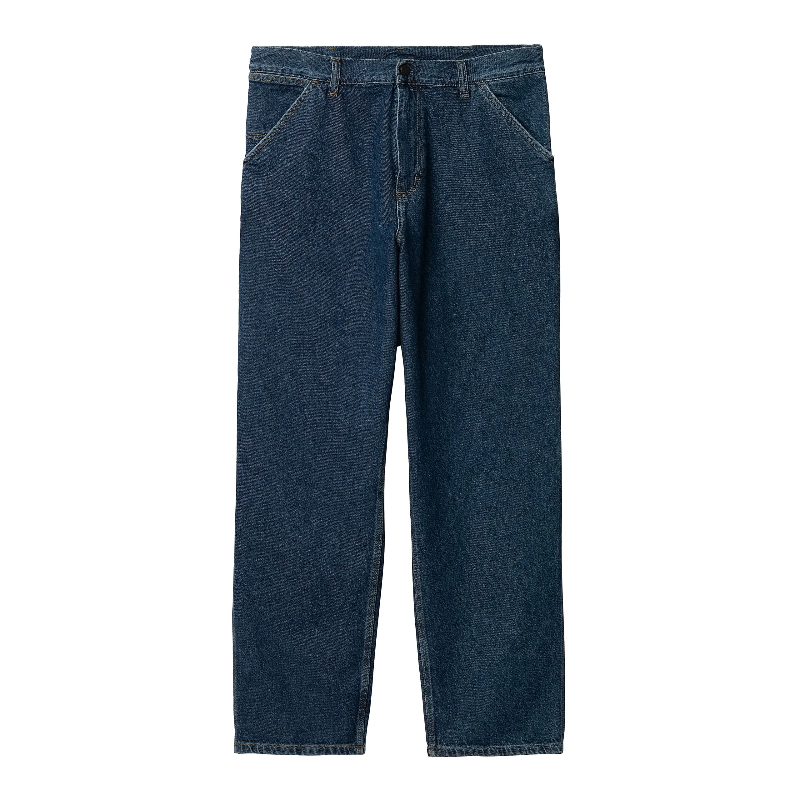 SINGLE KNEE PANT BLUE STONE WASHED